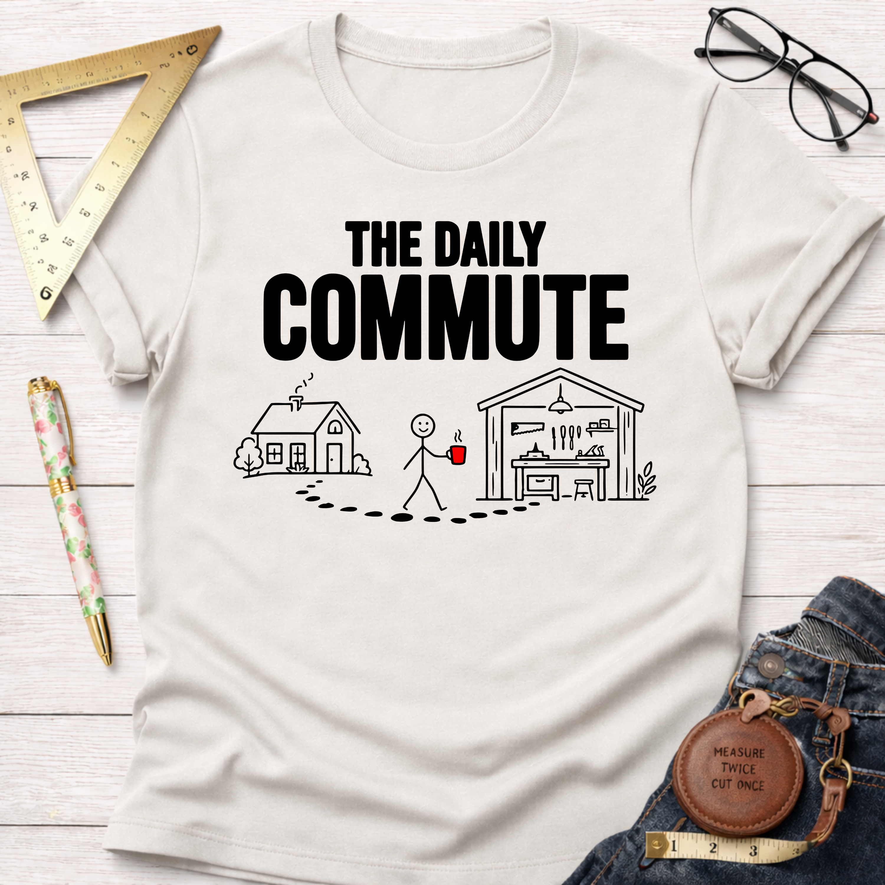 The Commute To The Workshop T-Shirt