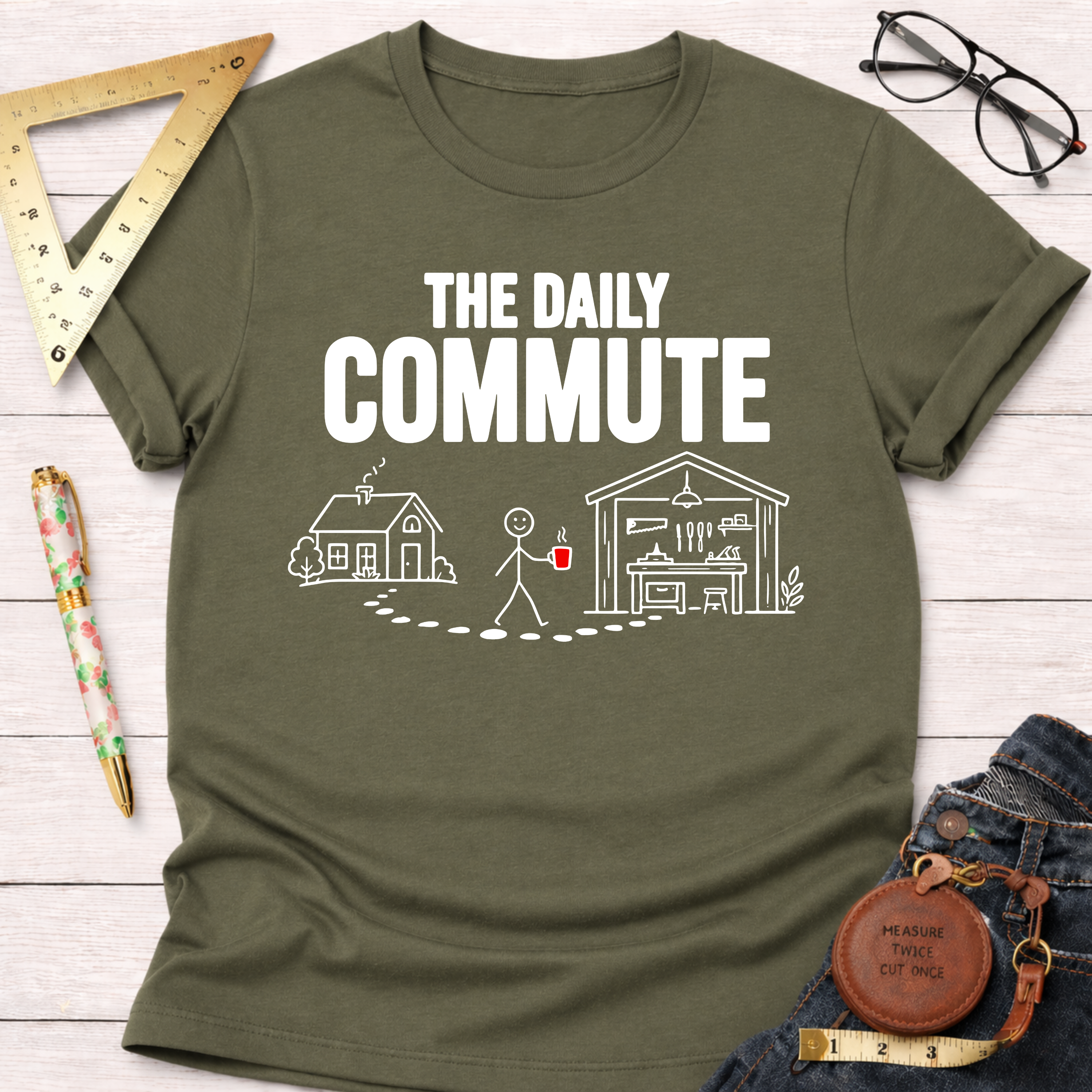 The Commute To The Workshop T-Shirt