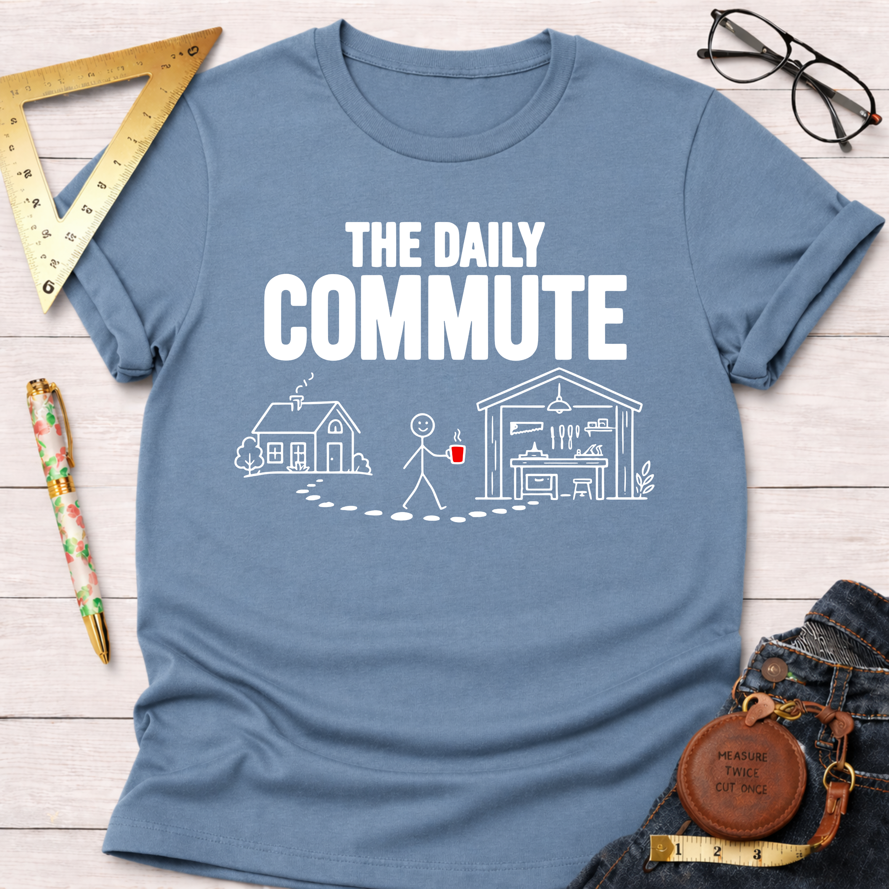 The Commute To The Workshop T-Shirt