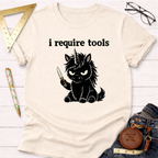 I Require Tools Angry Unicorn Builder T-Shirt