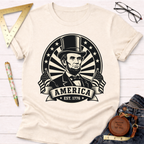 Abraham Lincoln America EST 1776 T-Shirt