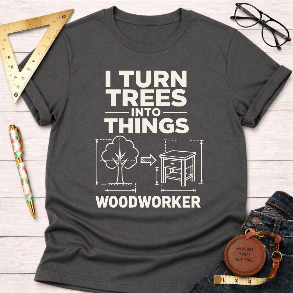 I Turn Trees Into Things T-Shirt