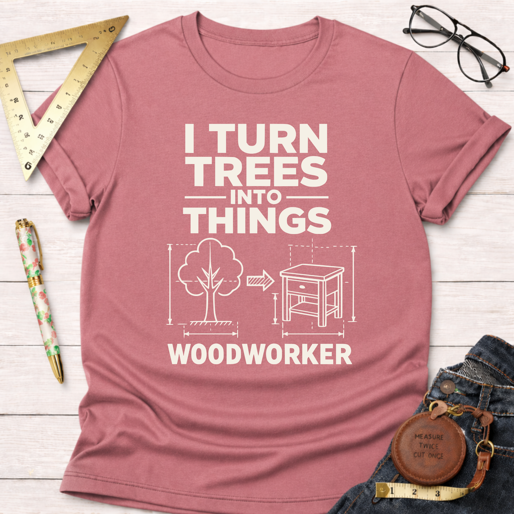 I Turn Trees Into Things T-Shirt