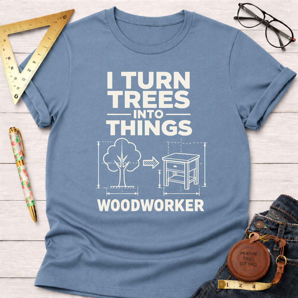 I Turn Trees Into Things T-Shirt