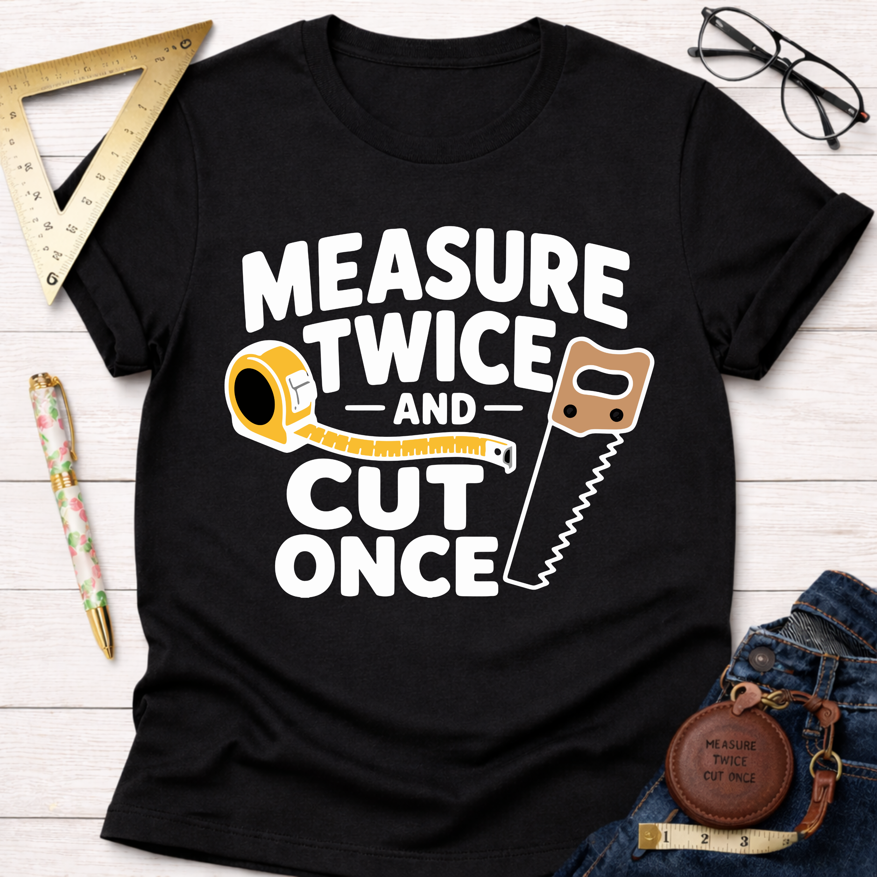 Measure Twice And Cut Once T-Shirt