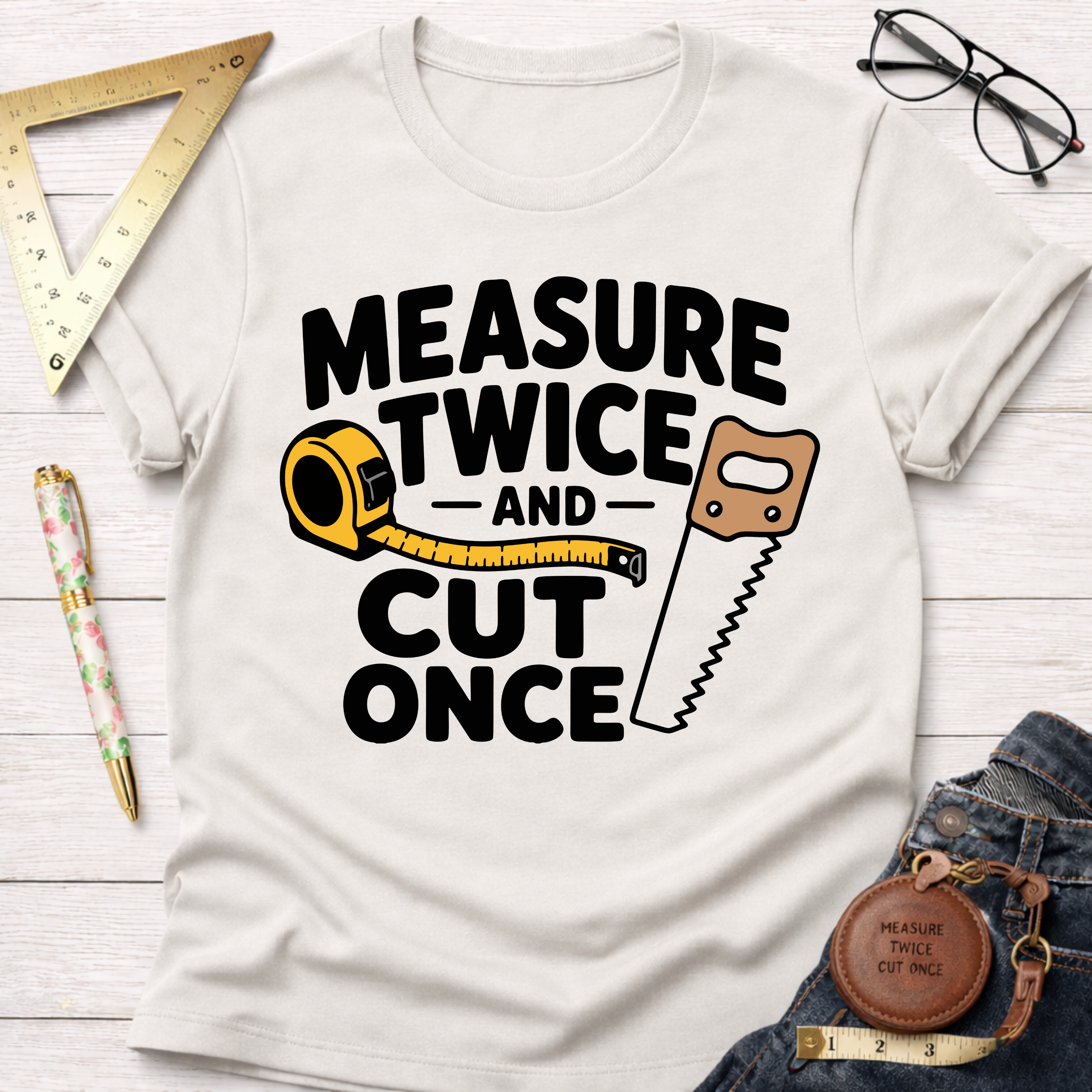 Measure Twice And Cut Once T-Shirt