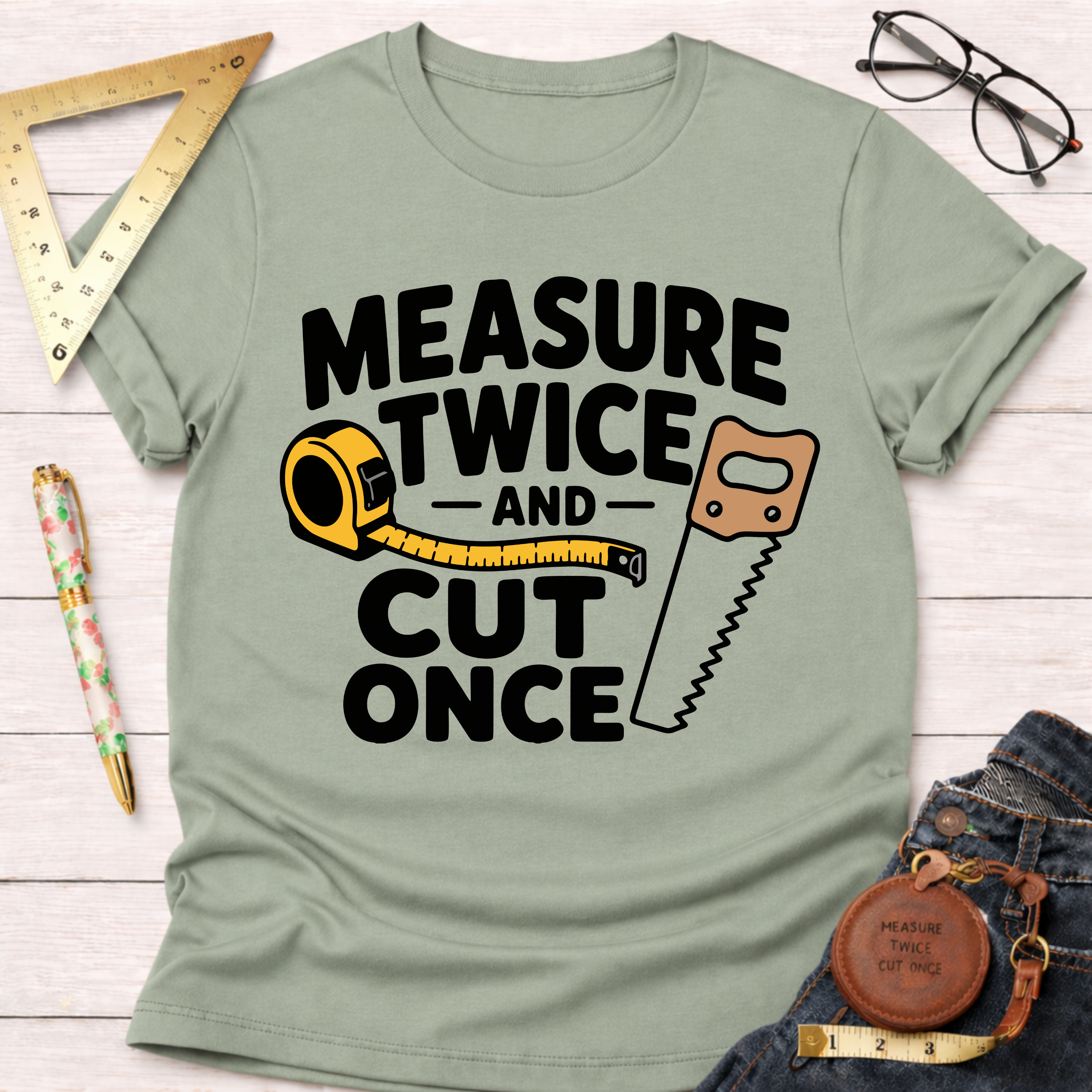 Measure Twice And Cut Once T-Shirt