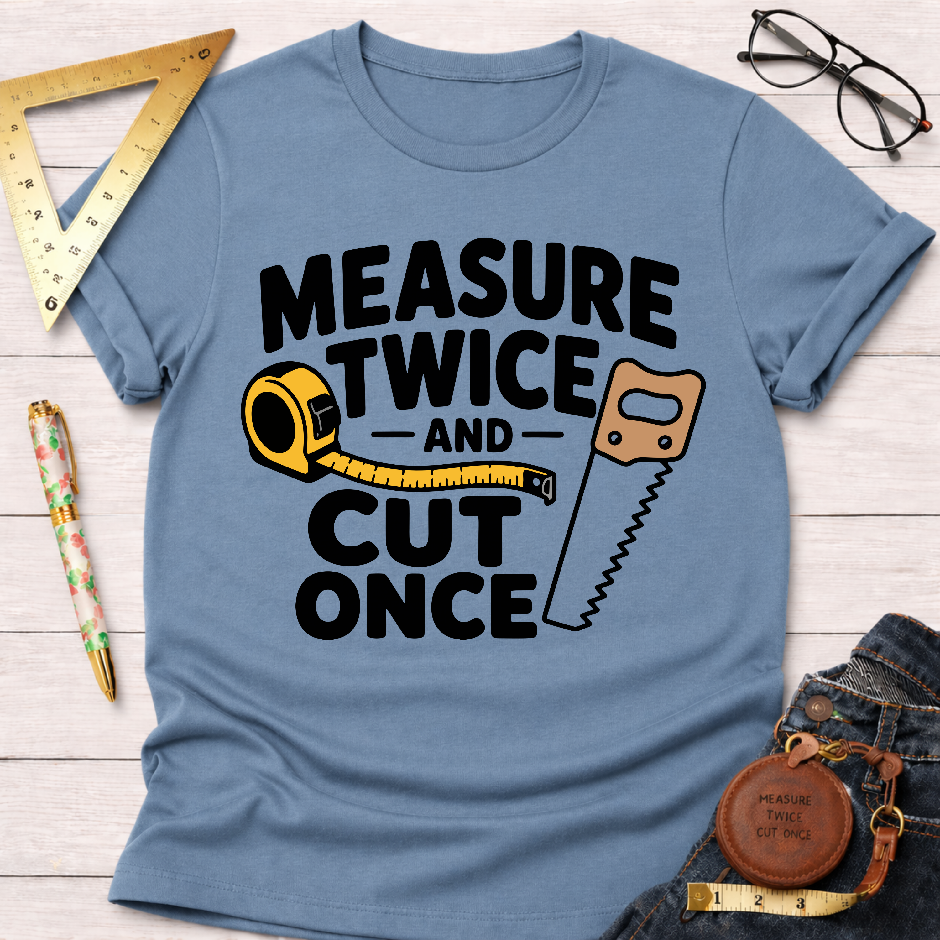 Measure Twice And Cut Once T-Shirt