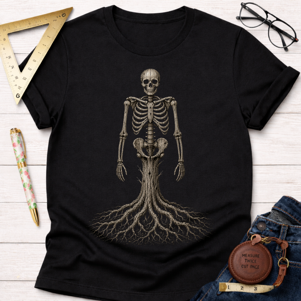 Internally Wood Skeleton T-Shirt