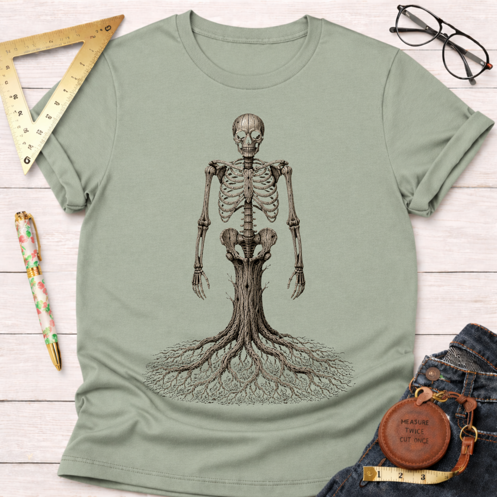 Internally Wood Skeleton T-Shirt