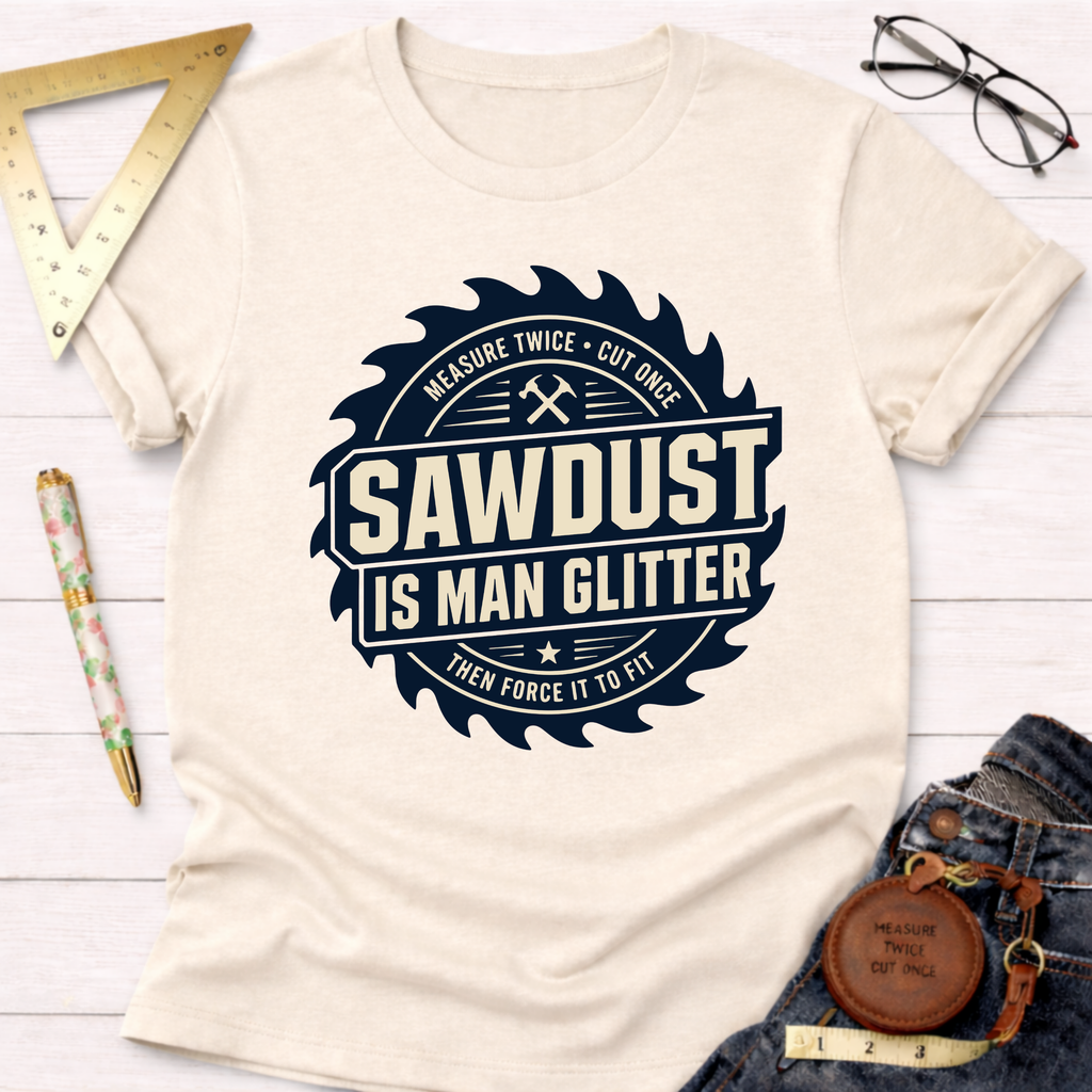 Sawdust Is Man Glitter T-Shirt
