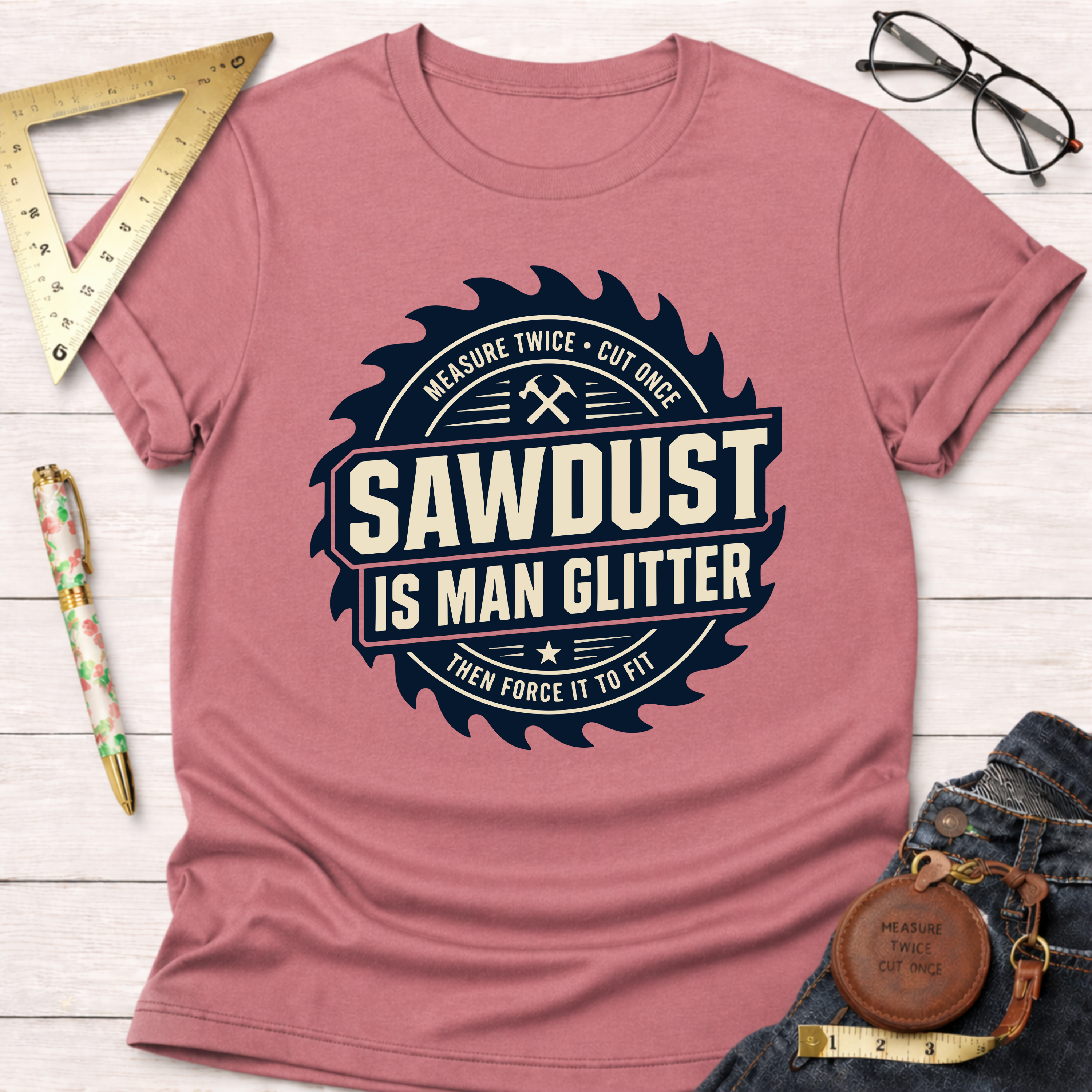 Sawdust Is Man Glitter T-Shirt