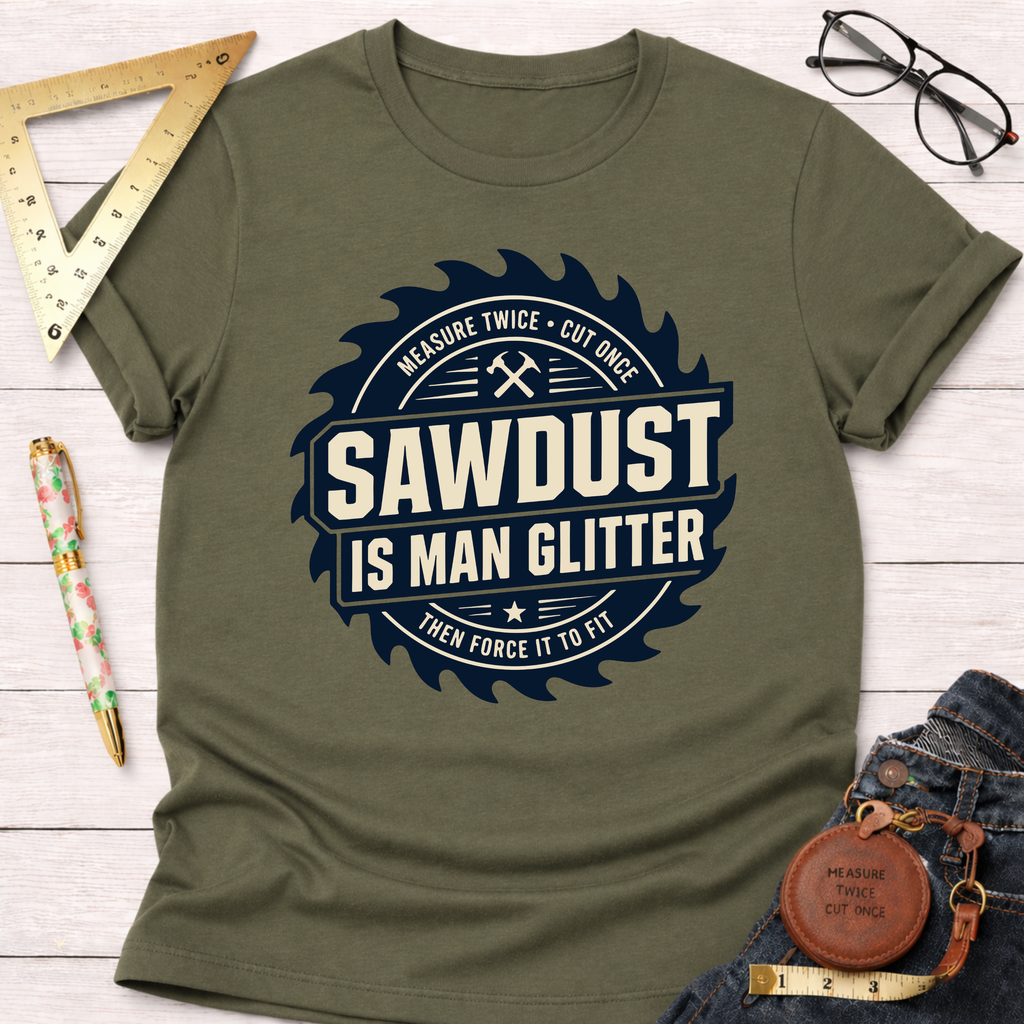 Sawdust Is Man Glitter T-Shirt