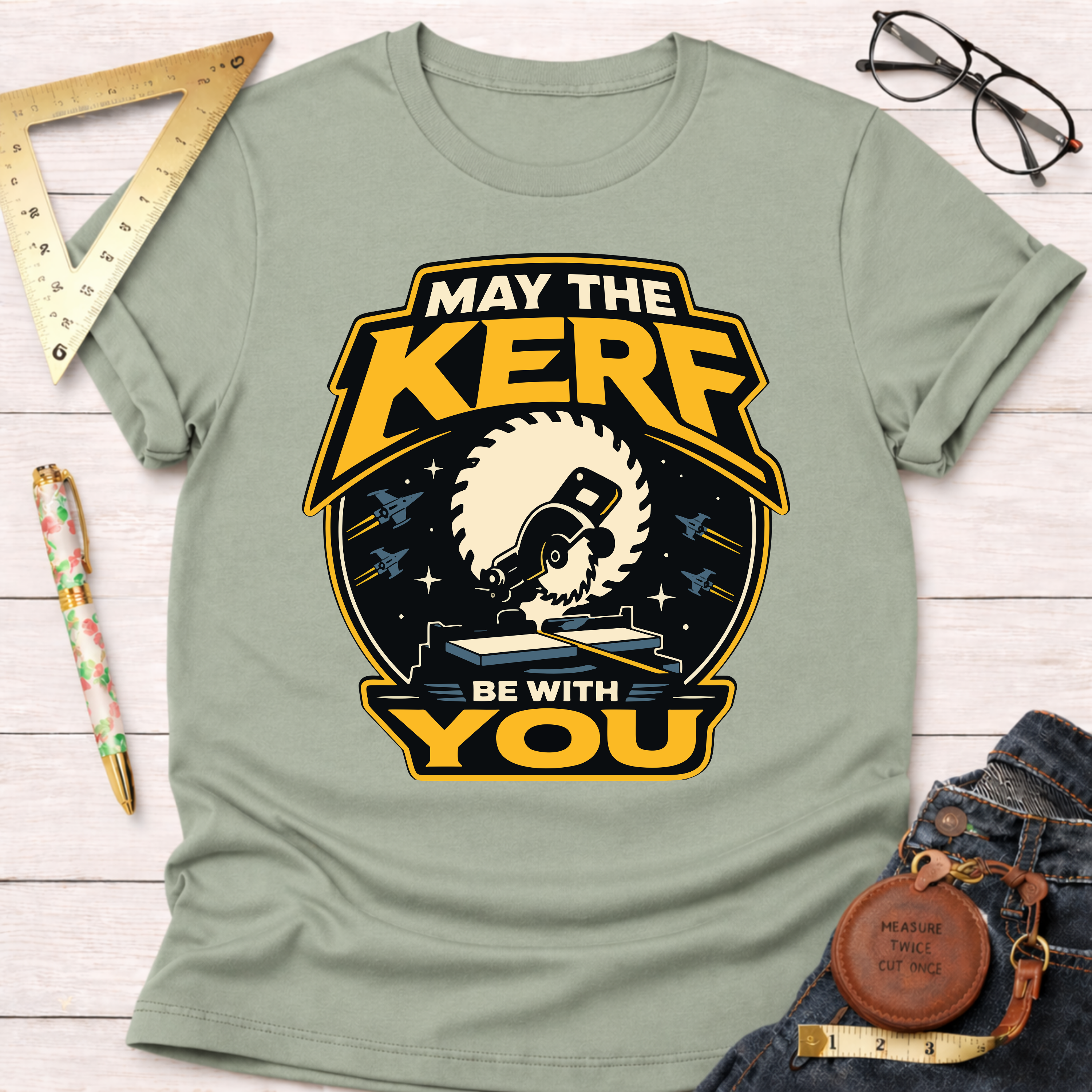 May The Kerf Be With You T-Shirt