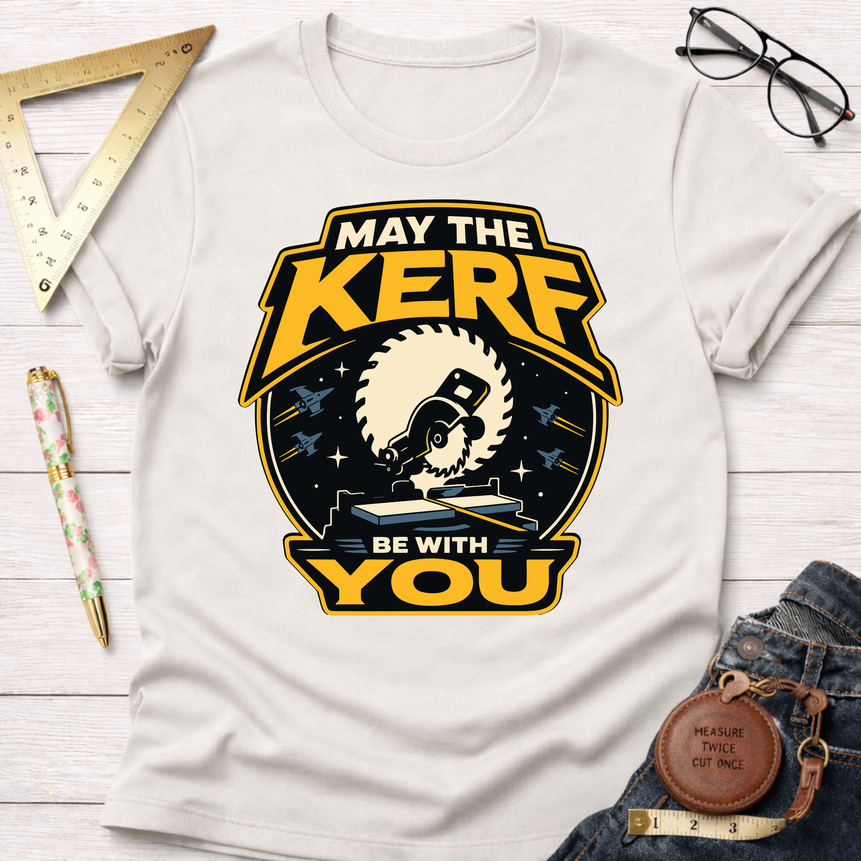 May The Kerf Be With You T-Shirt