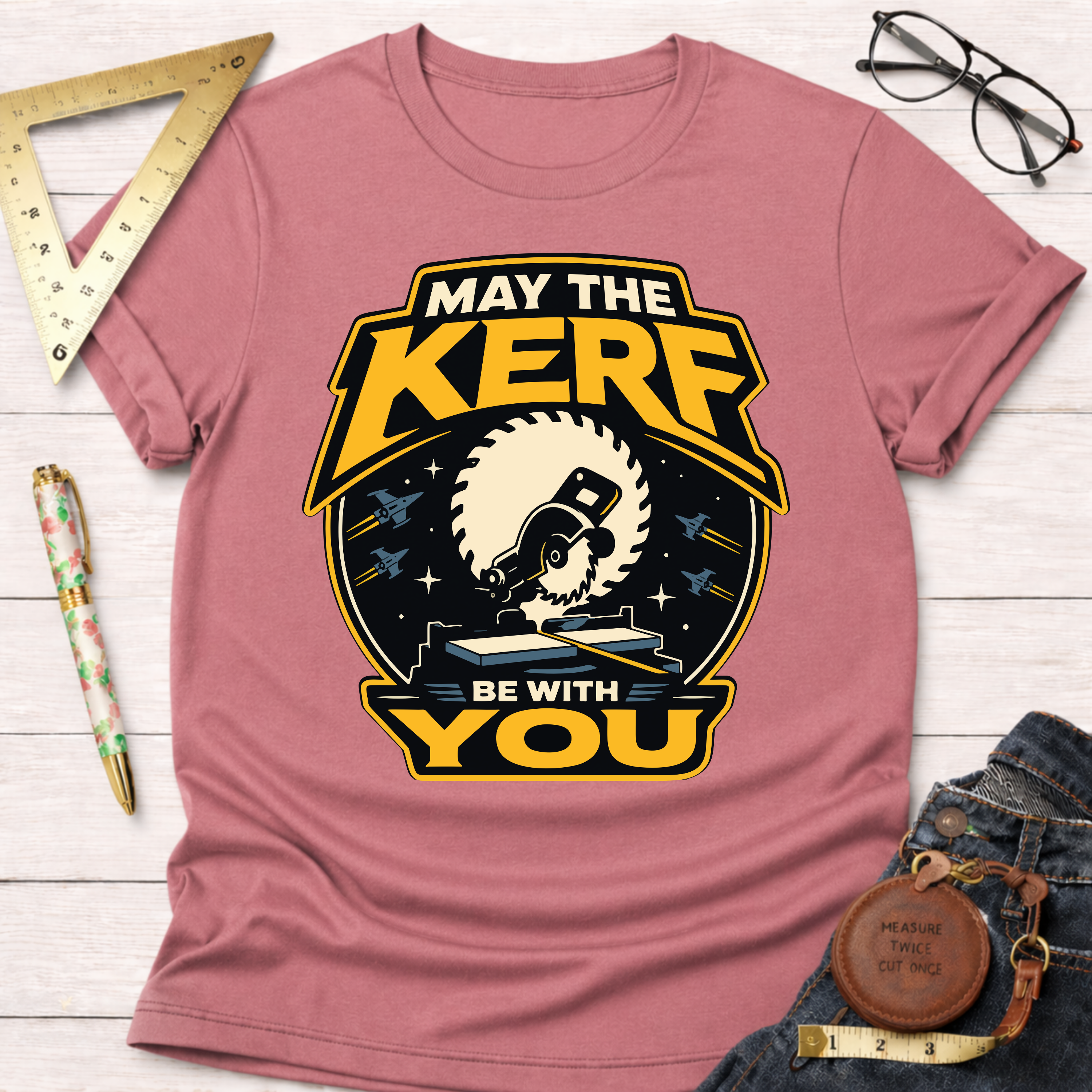 May The Kerf Be With You T-Shirt