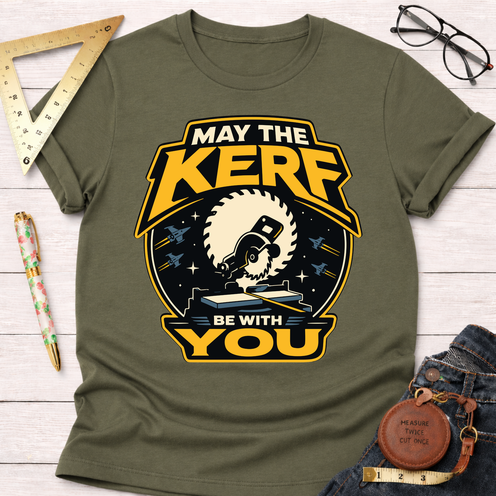 May The Kerf Be With You T-Shirt