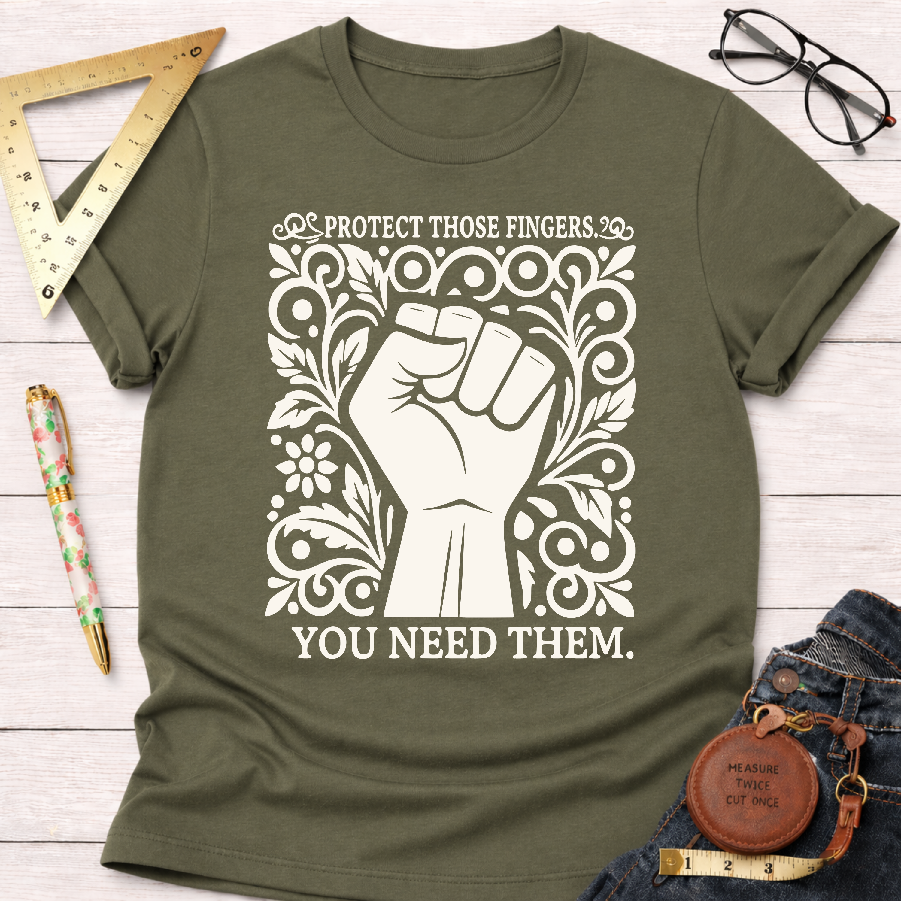 Protect Those Fingers You Need Them. T-Shirt