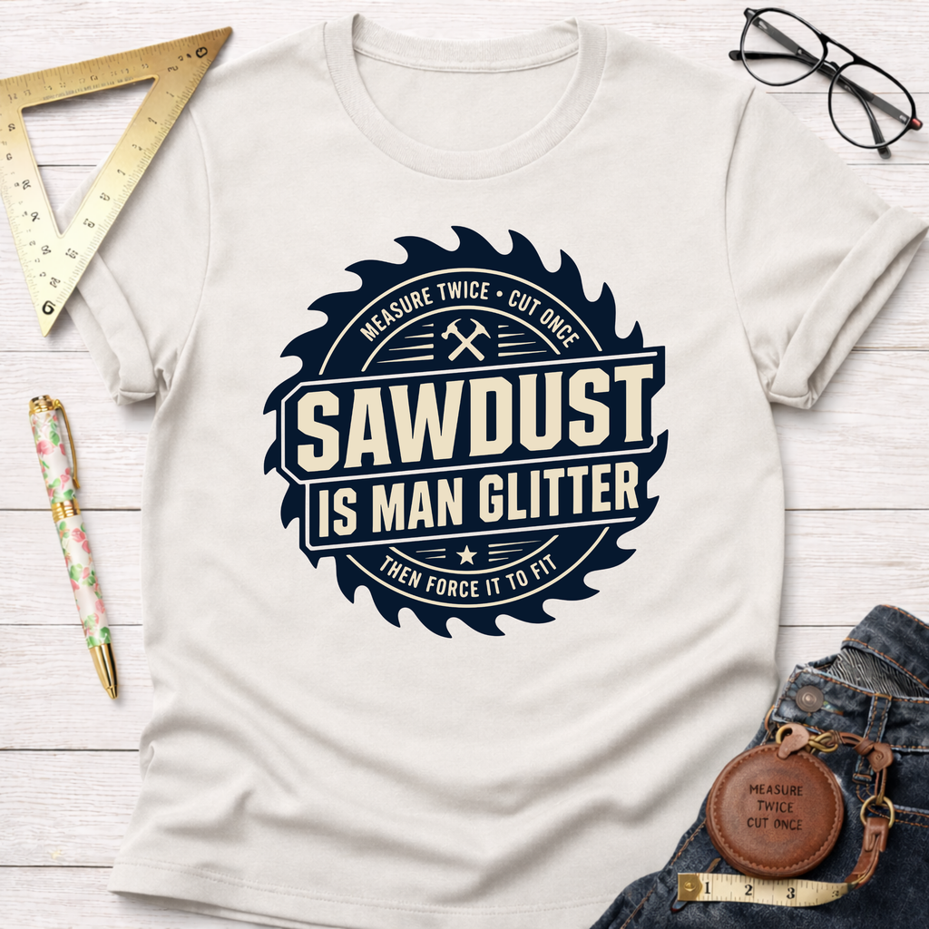 Sawdust Is Man Glitter T-Shirt