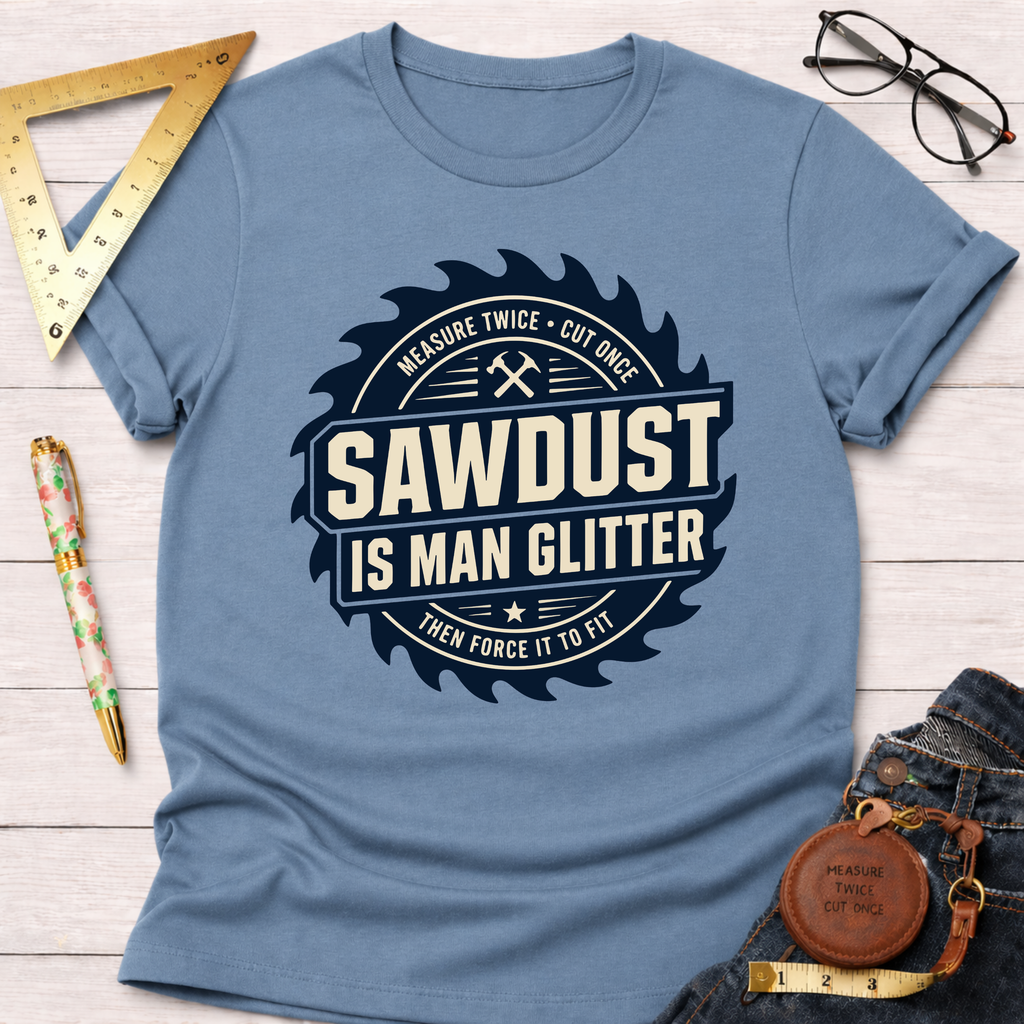 Sawdust Is Man Glitter T-Shirt
