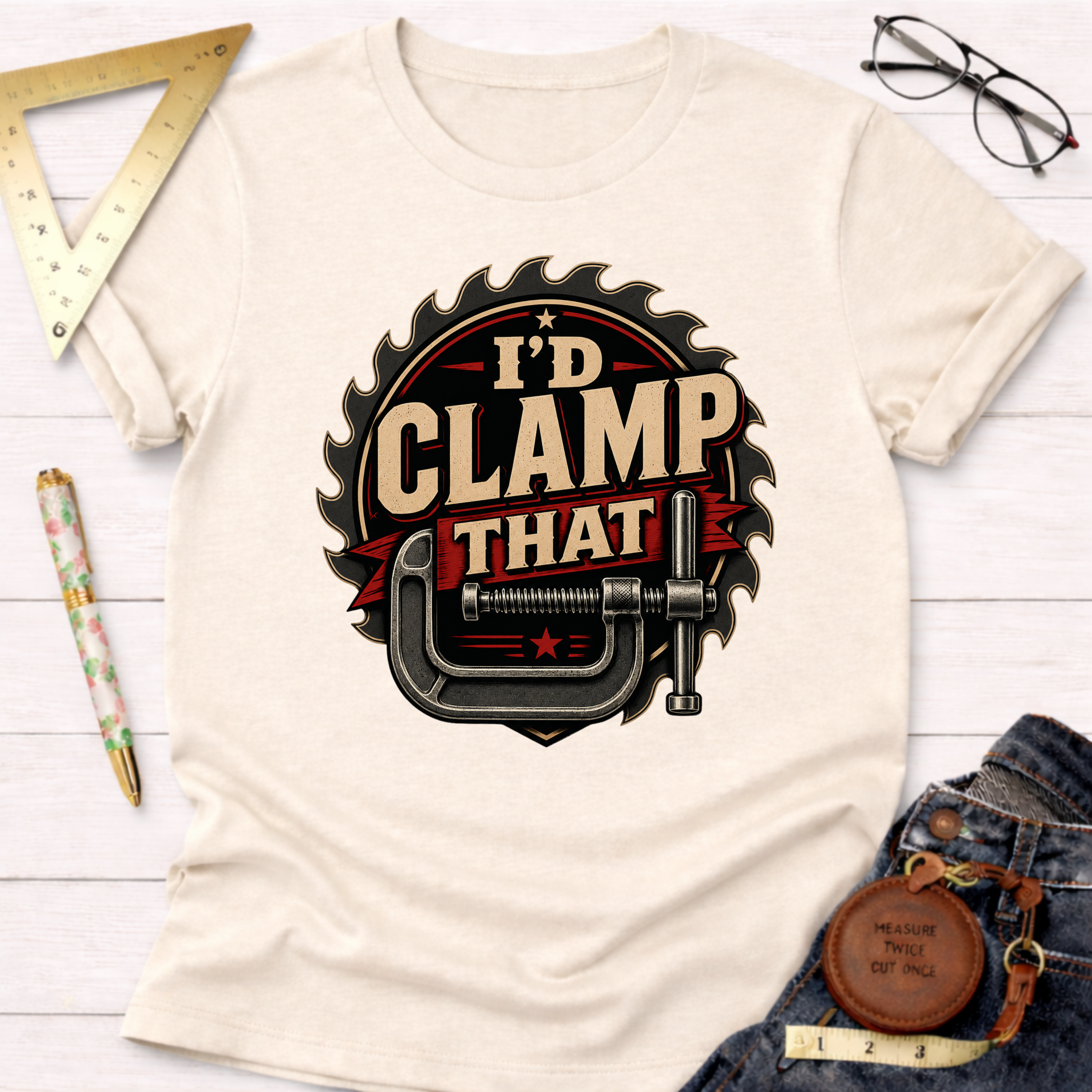 I'd Clamp That T-Shirt