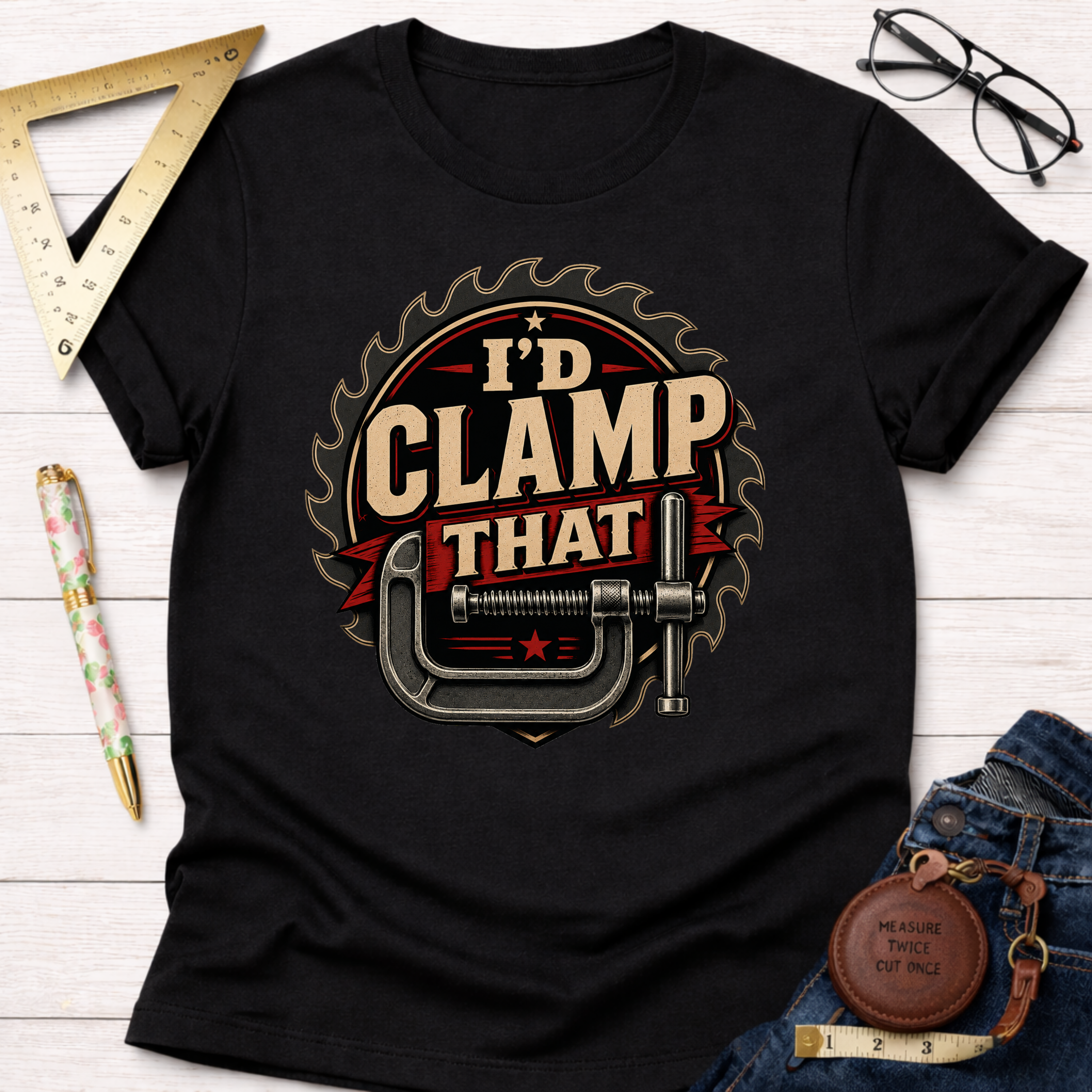 I'd Clamp That T-Shirt