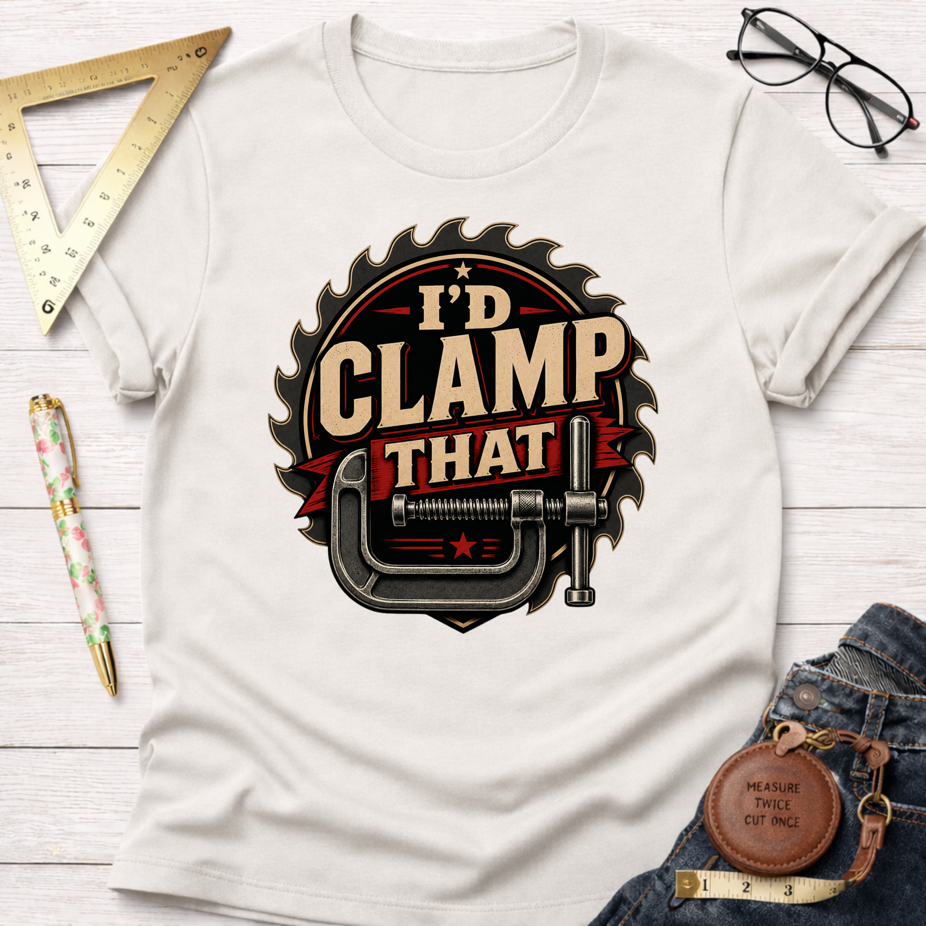 I'd Clamp That T-Shirt