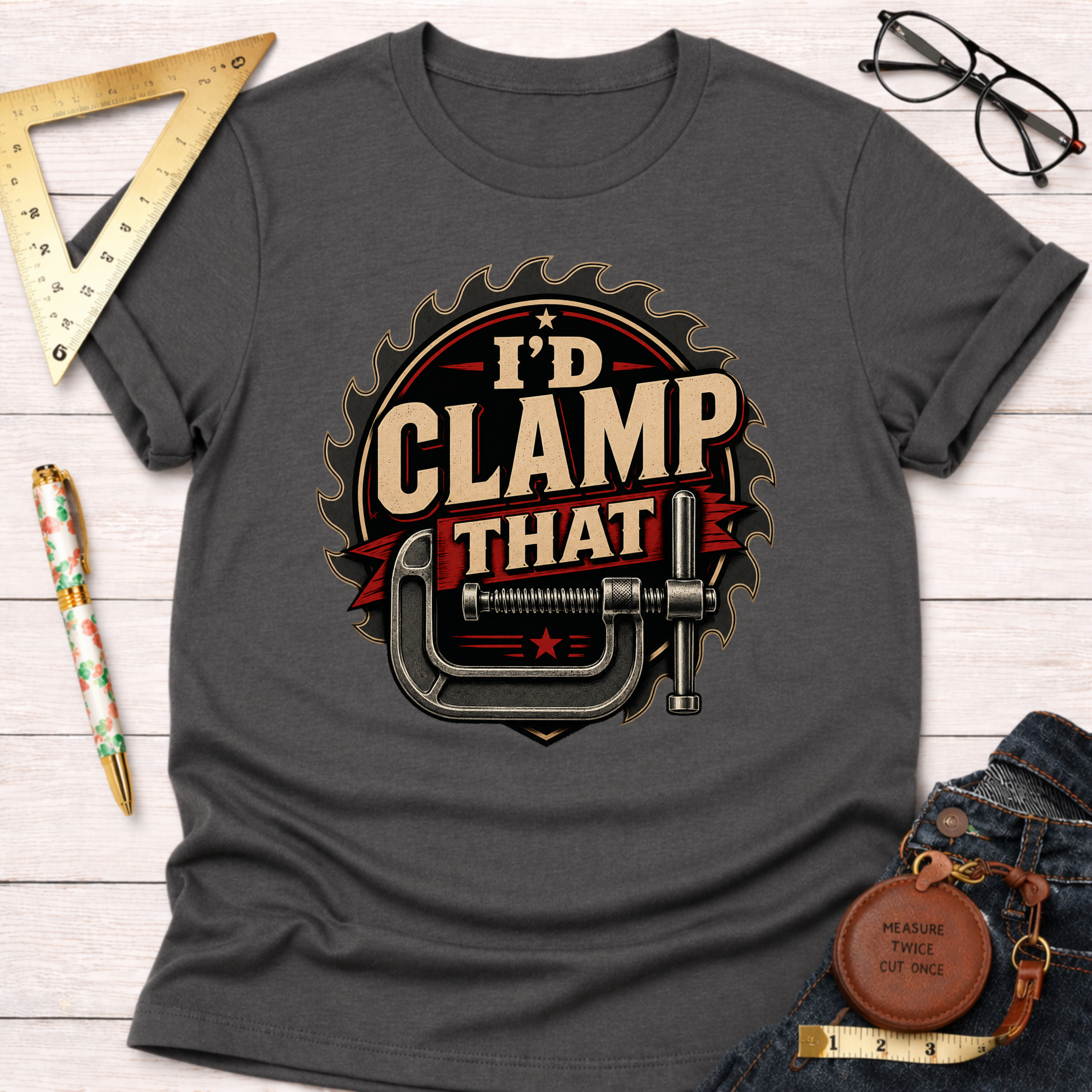 I'd Clamp That T-Shirt