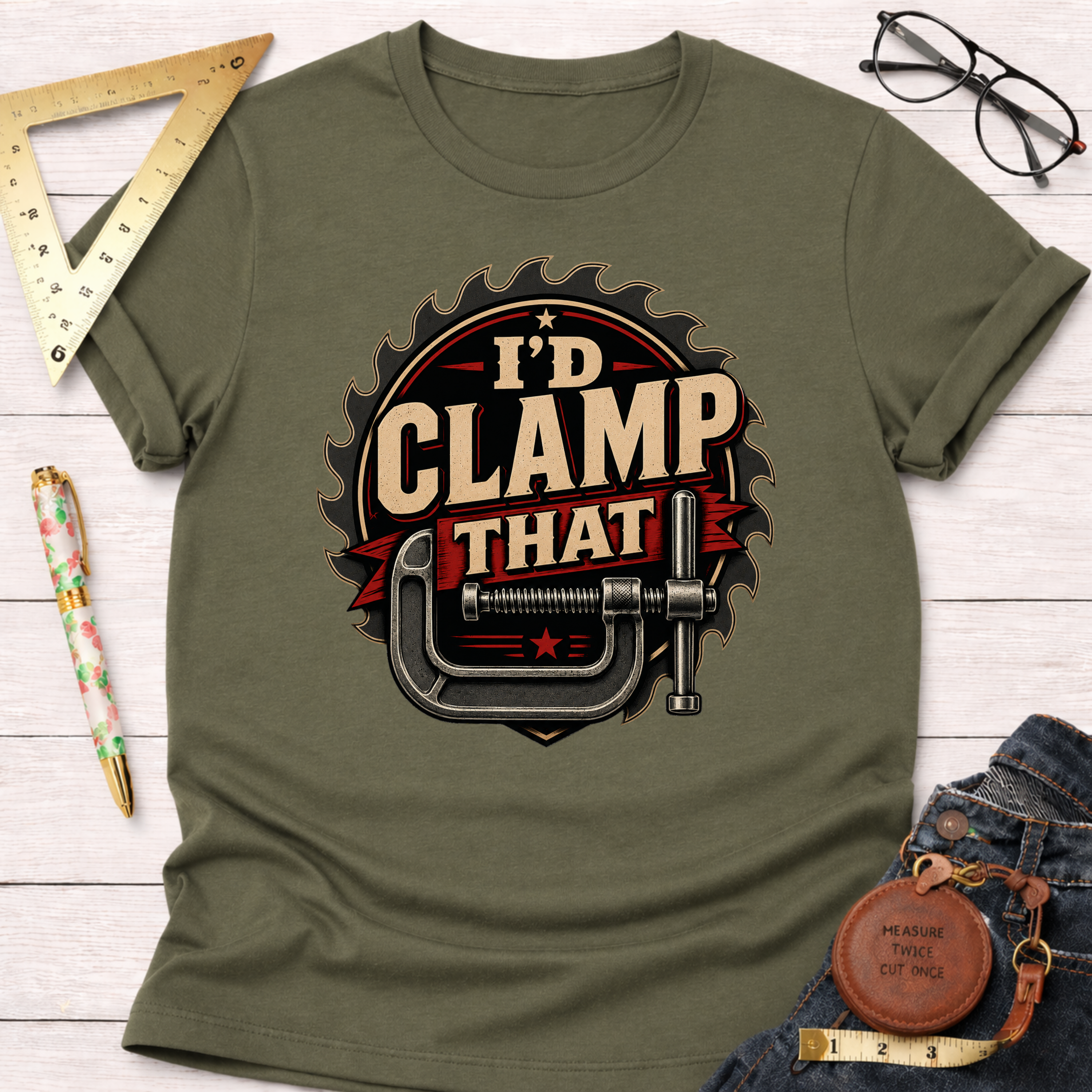 I'd Clamp That T-Shirt