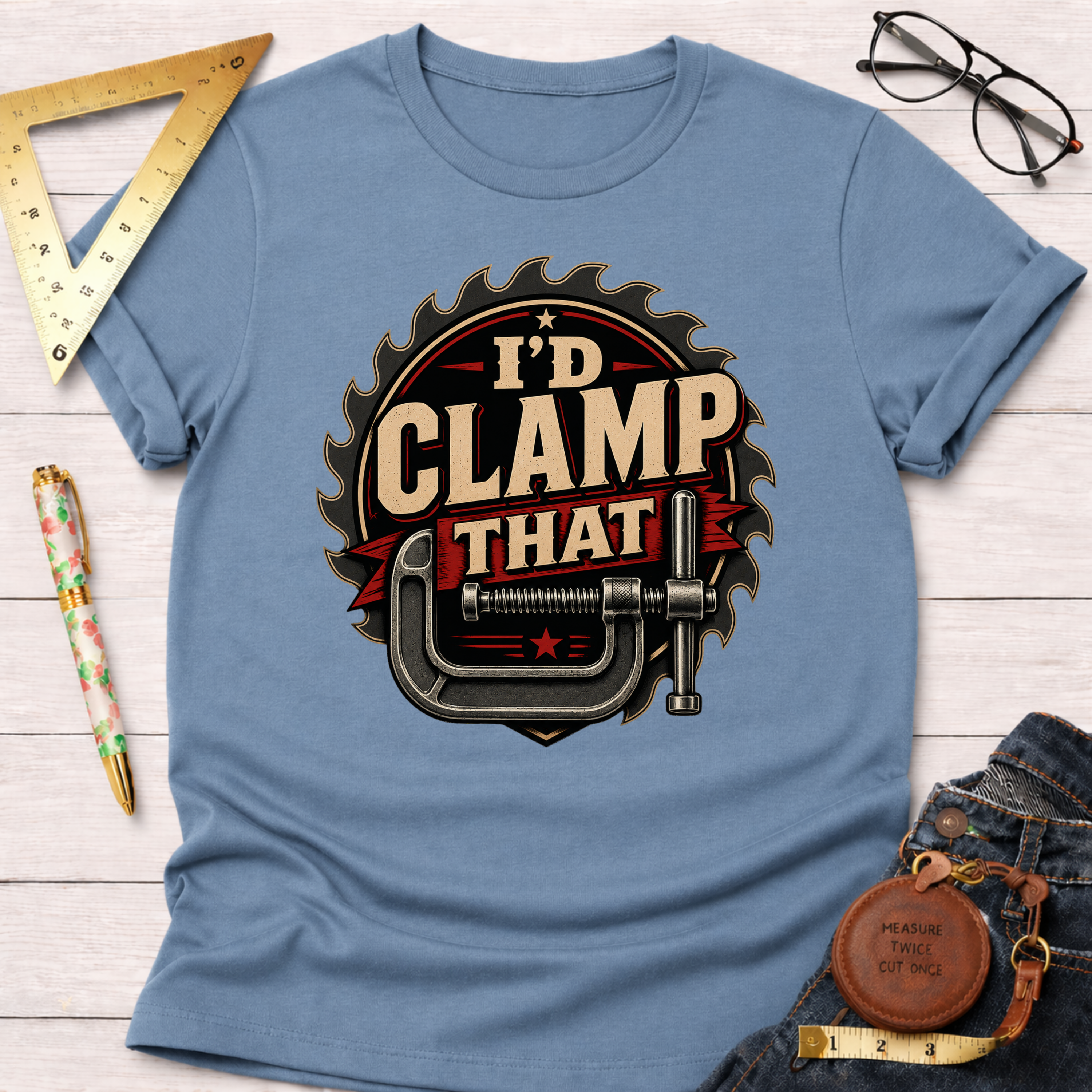 I'd Clamp That T-Shirt