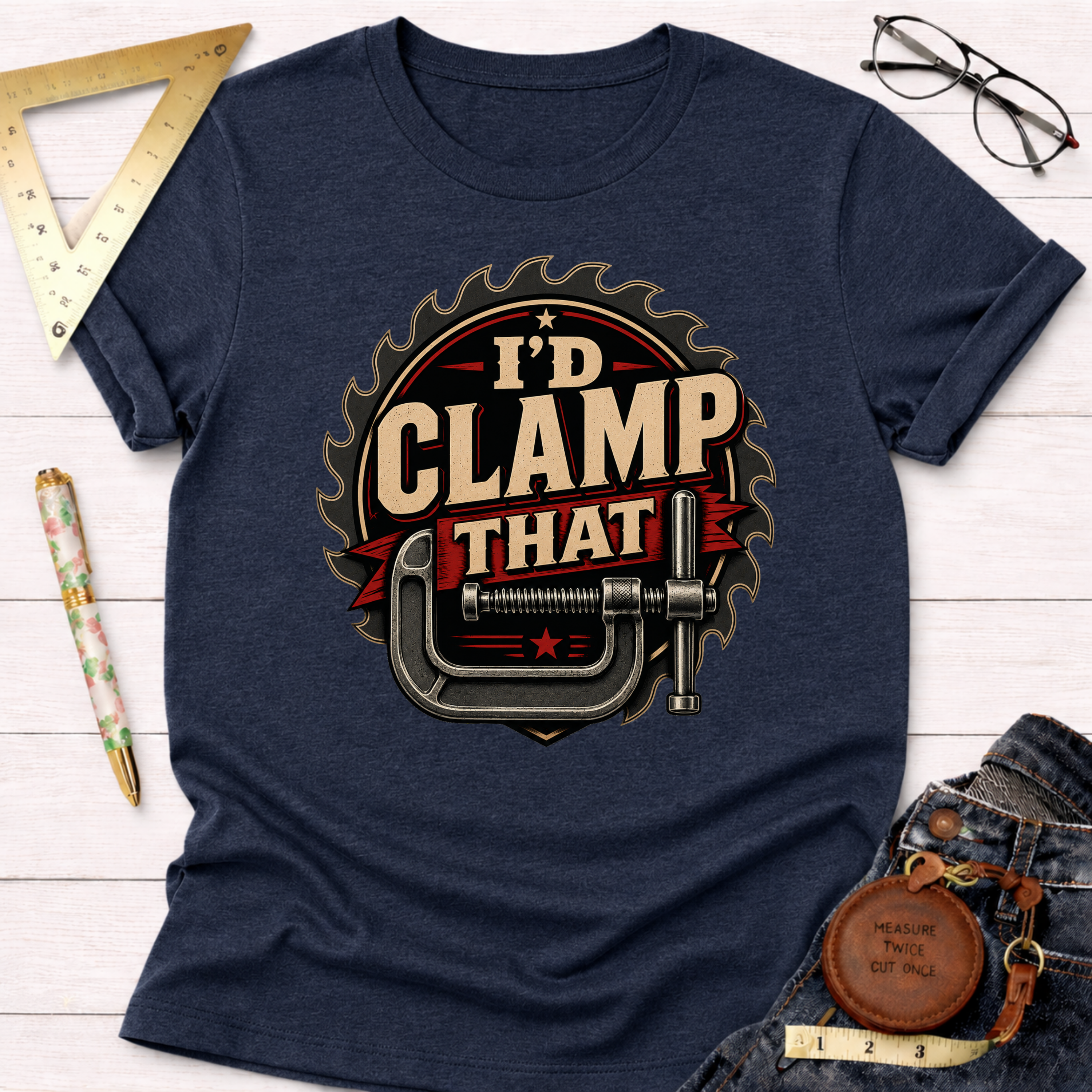I'd Clamp That T-Shirt
