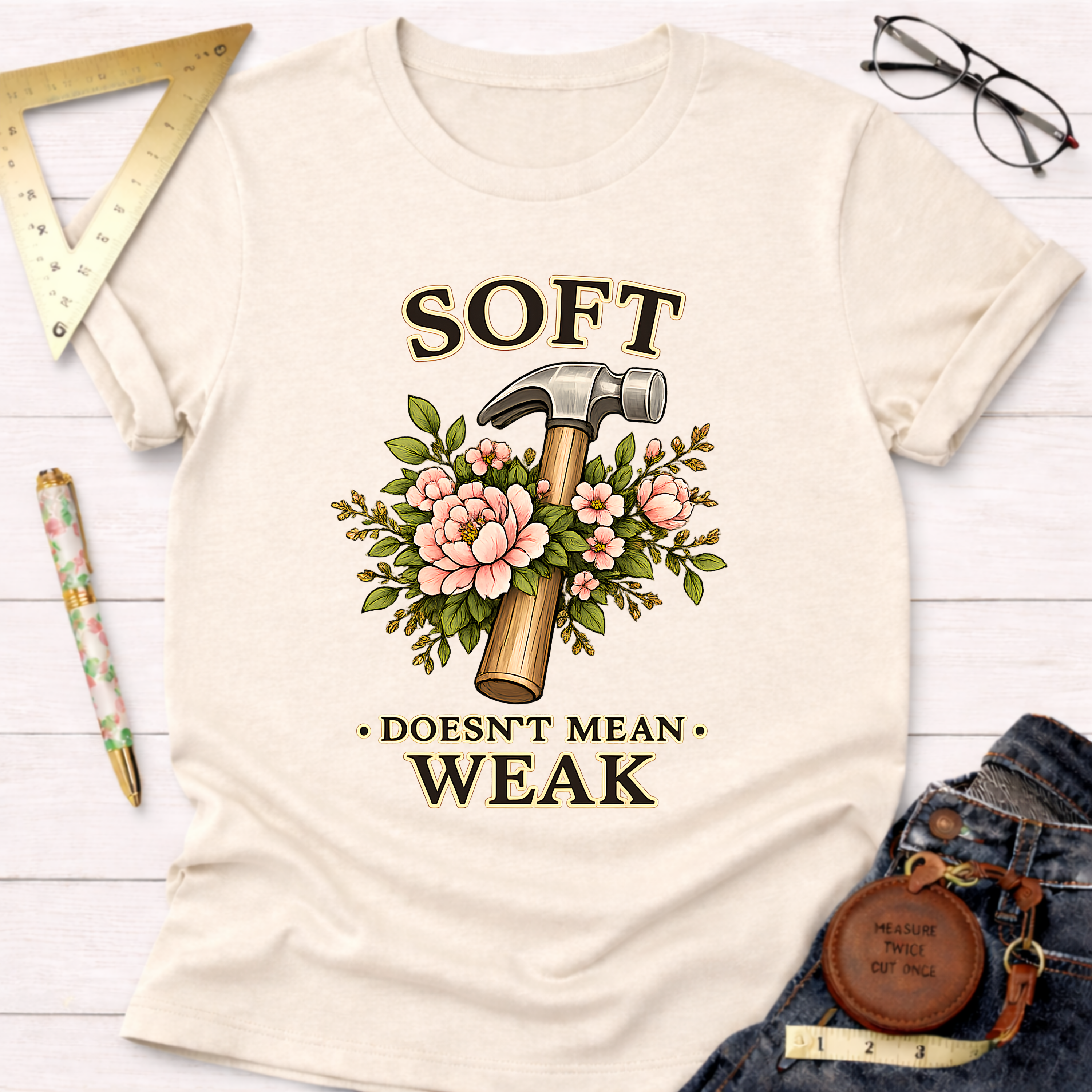 Soft Doesn't Mean Weak T-Shirt