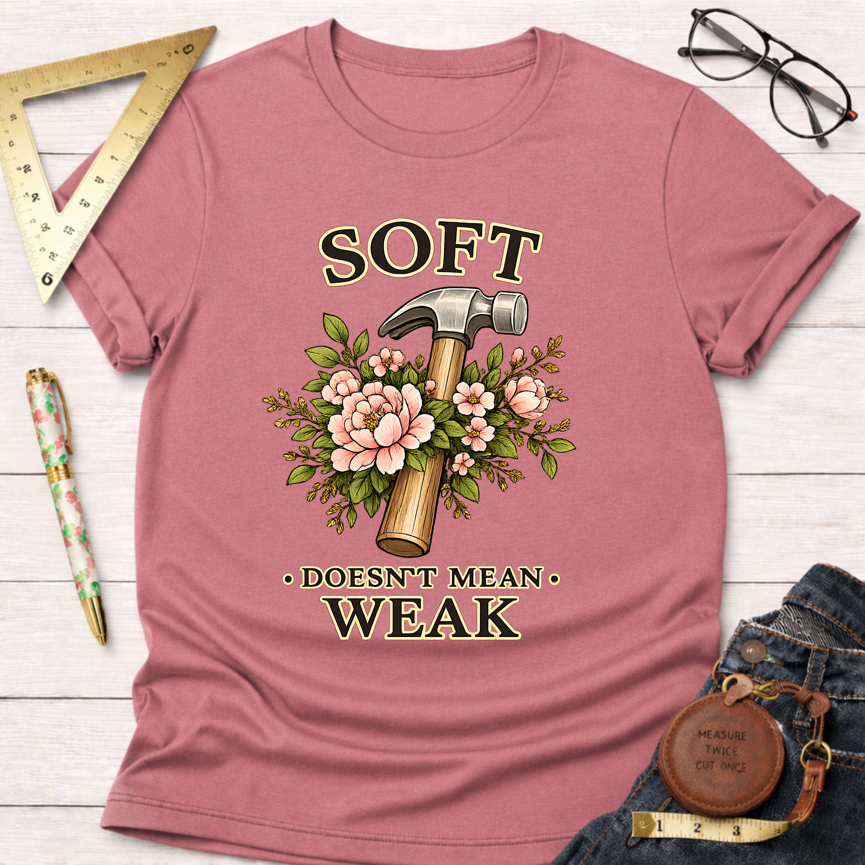 Soft Doesn't Mean Weak T-Shirt