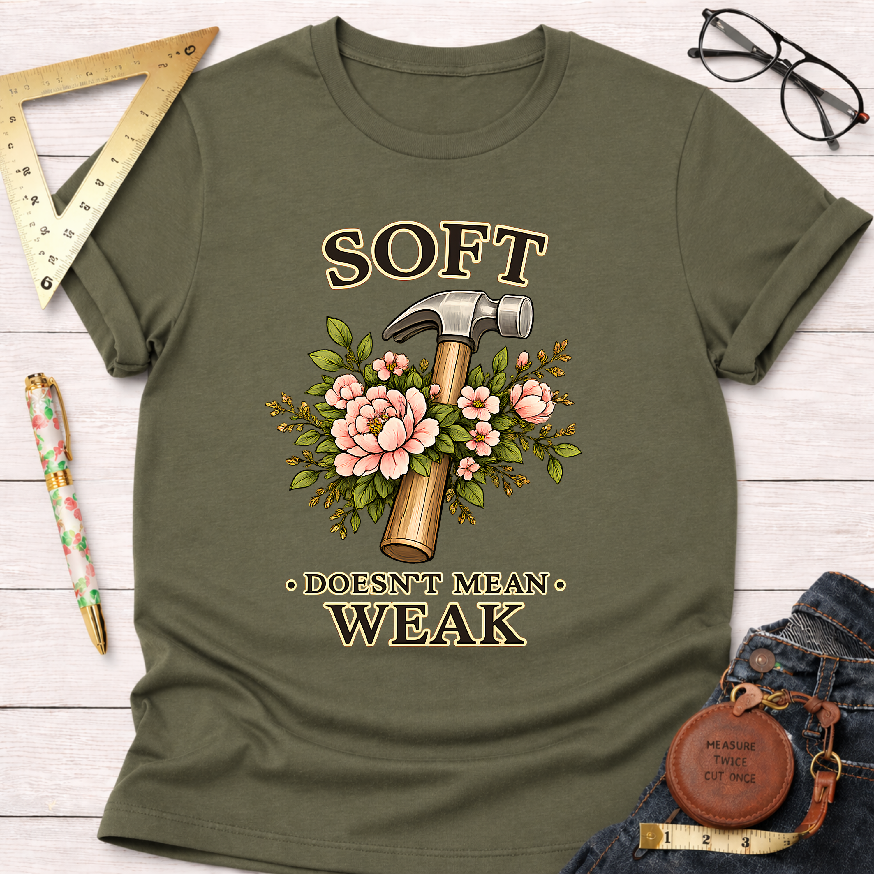 Soft Doesn't Mean Weak T-Shirt