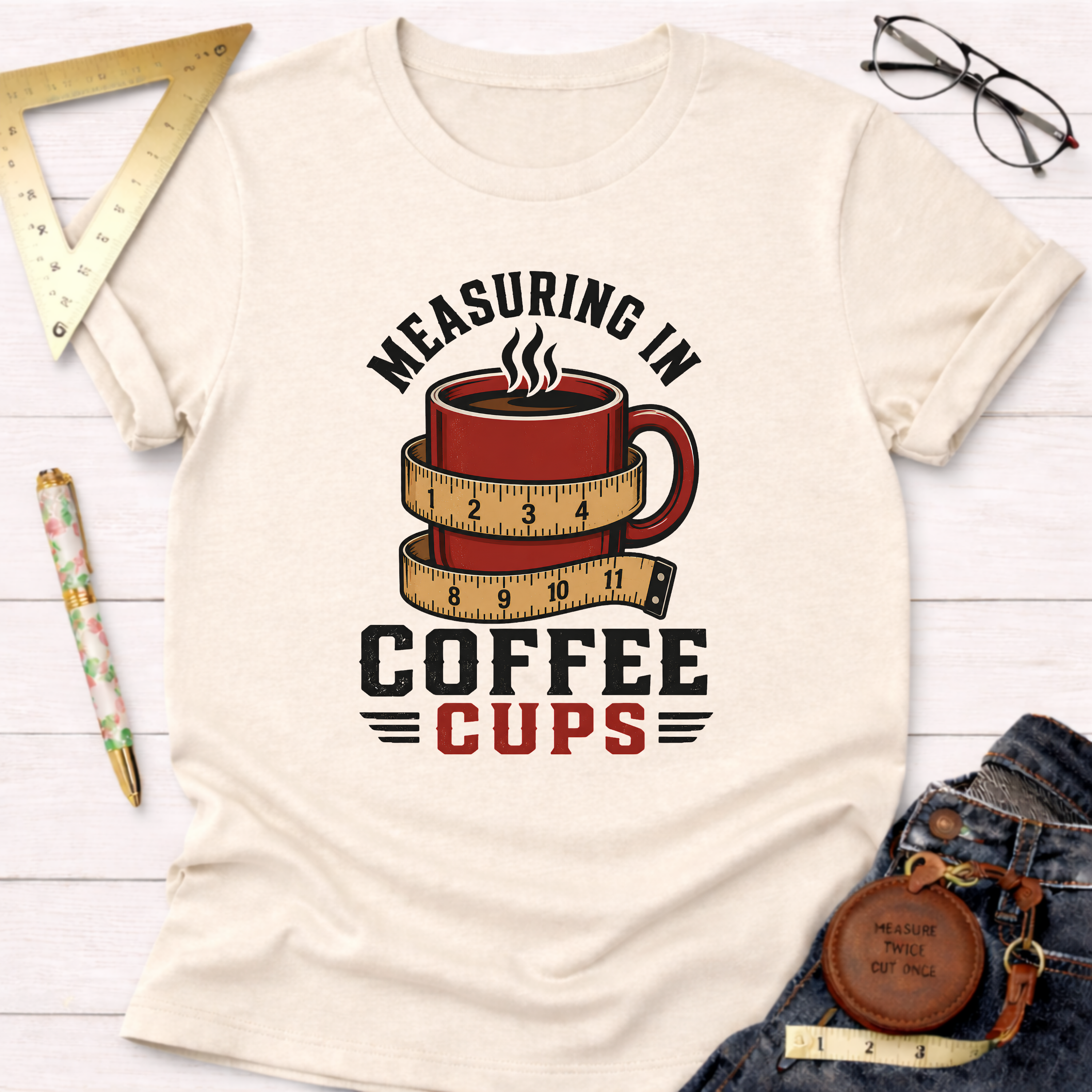Measuring In Coffee T-Shirt