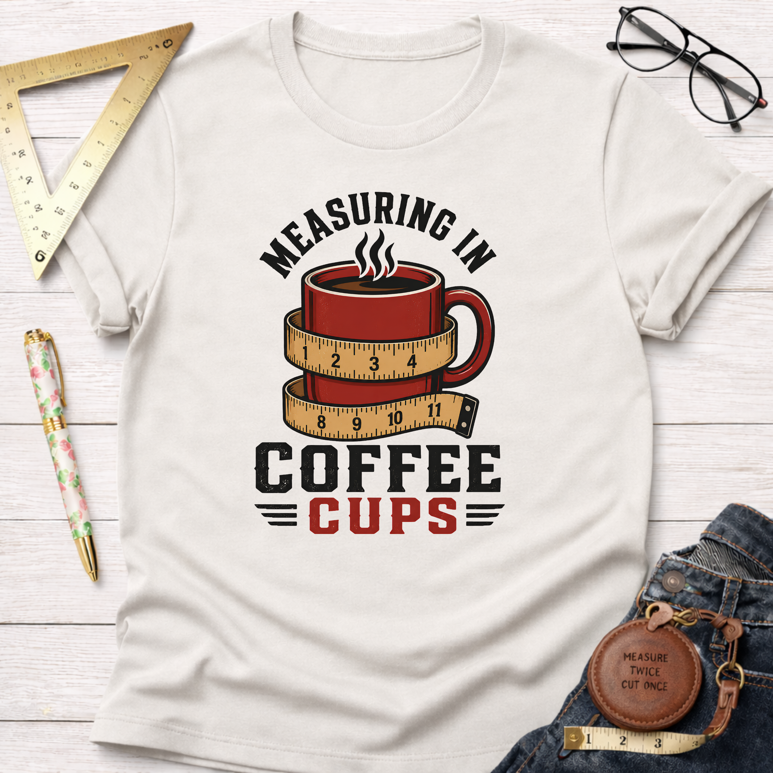 Measuring In Coffee T-Shirt
