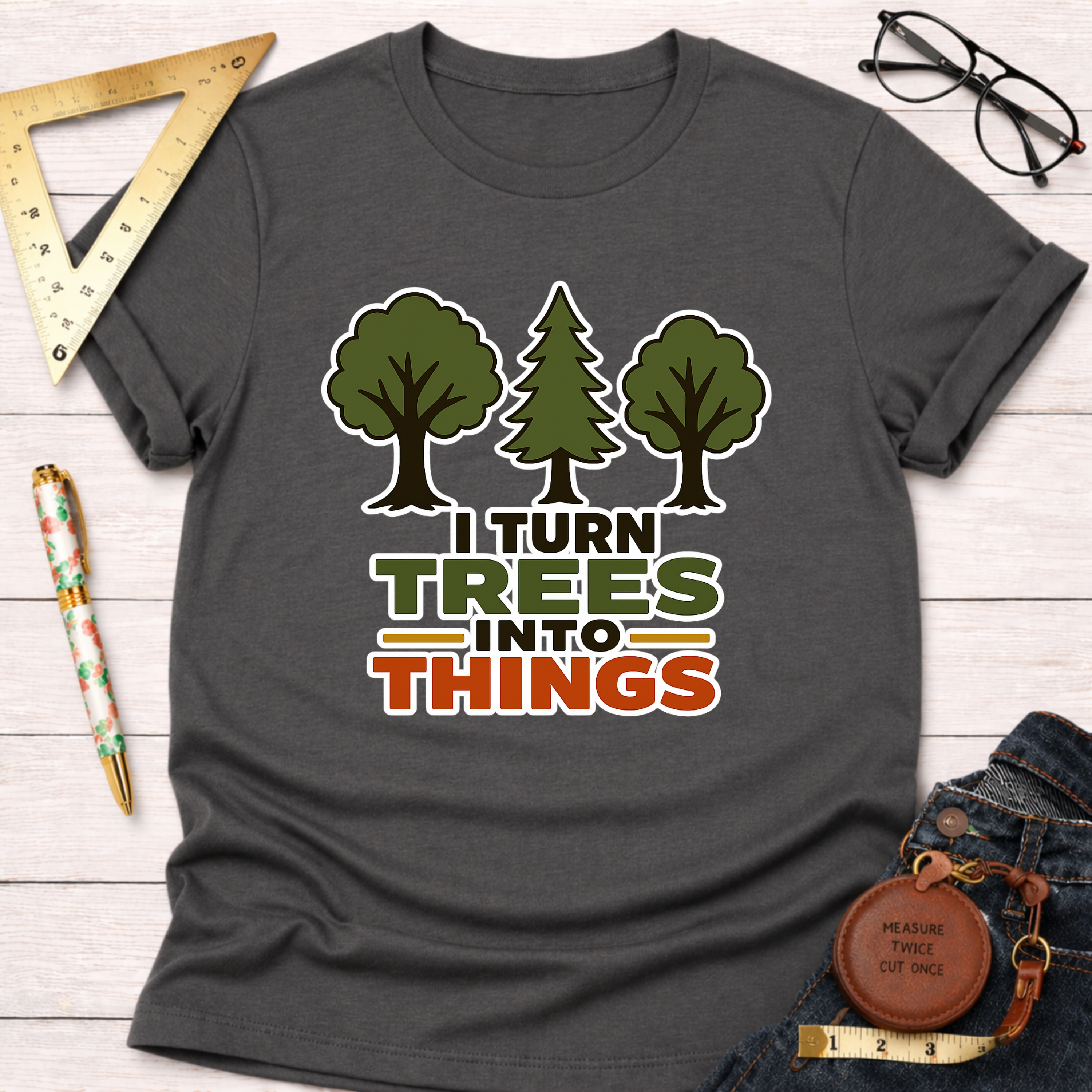 I Turn Trees Into Things T-Shirt