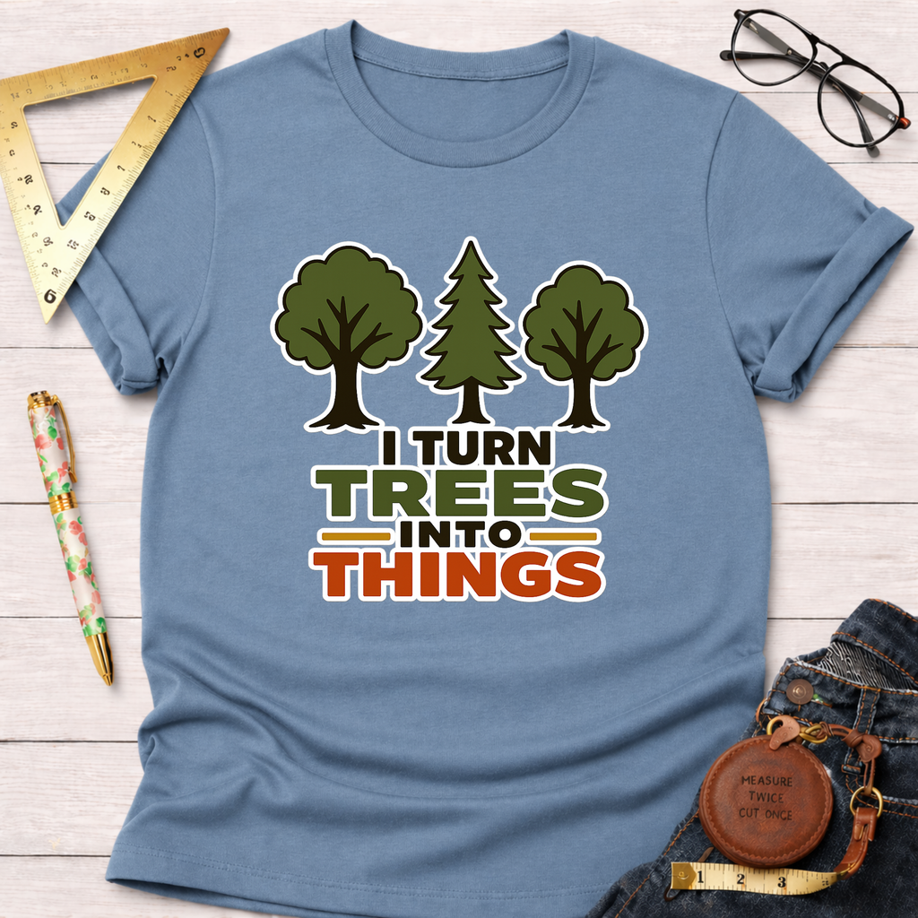 I Turn Trees Into Things T-Shirt