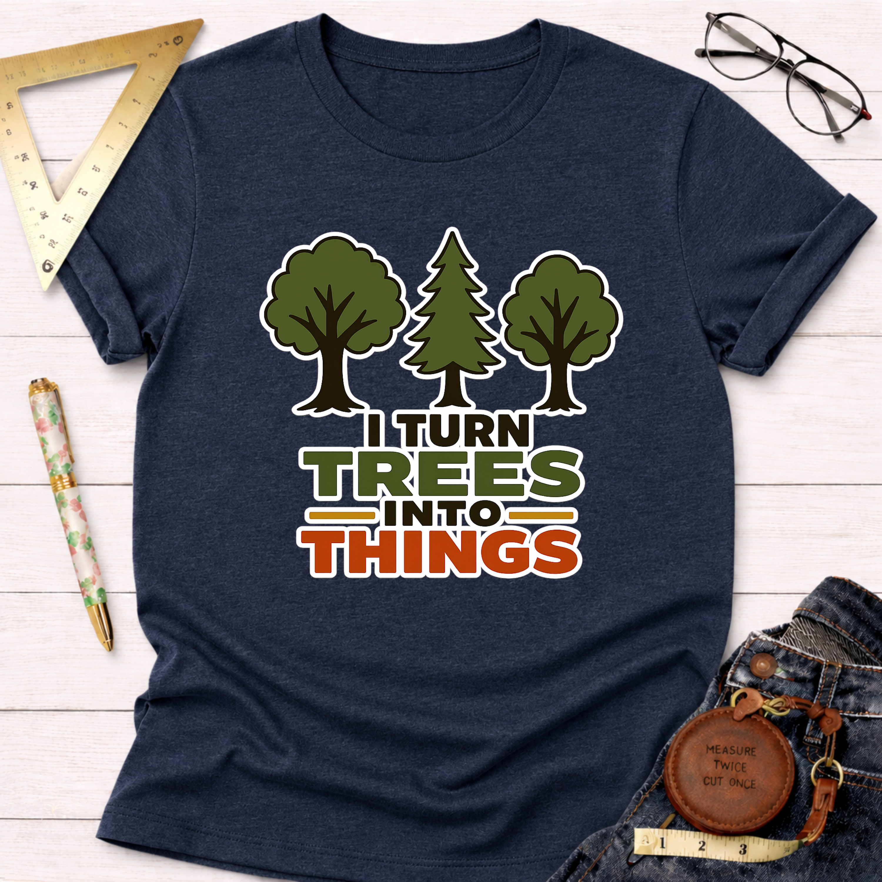 I Turn Trees Into Things T-Shirt