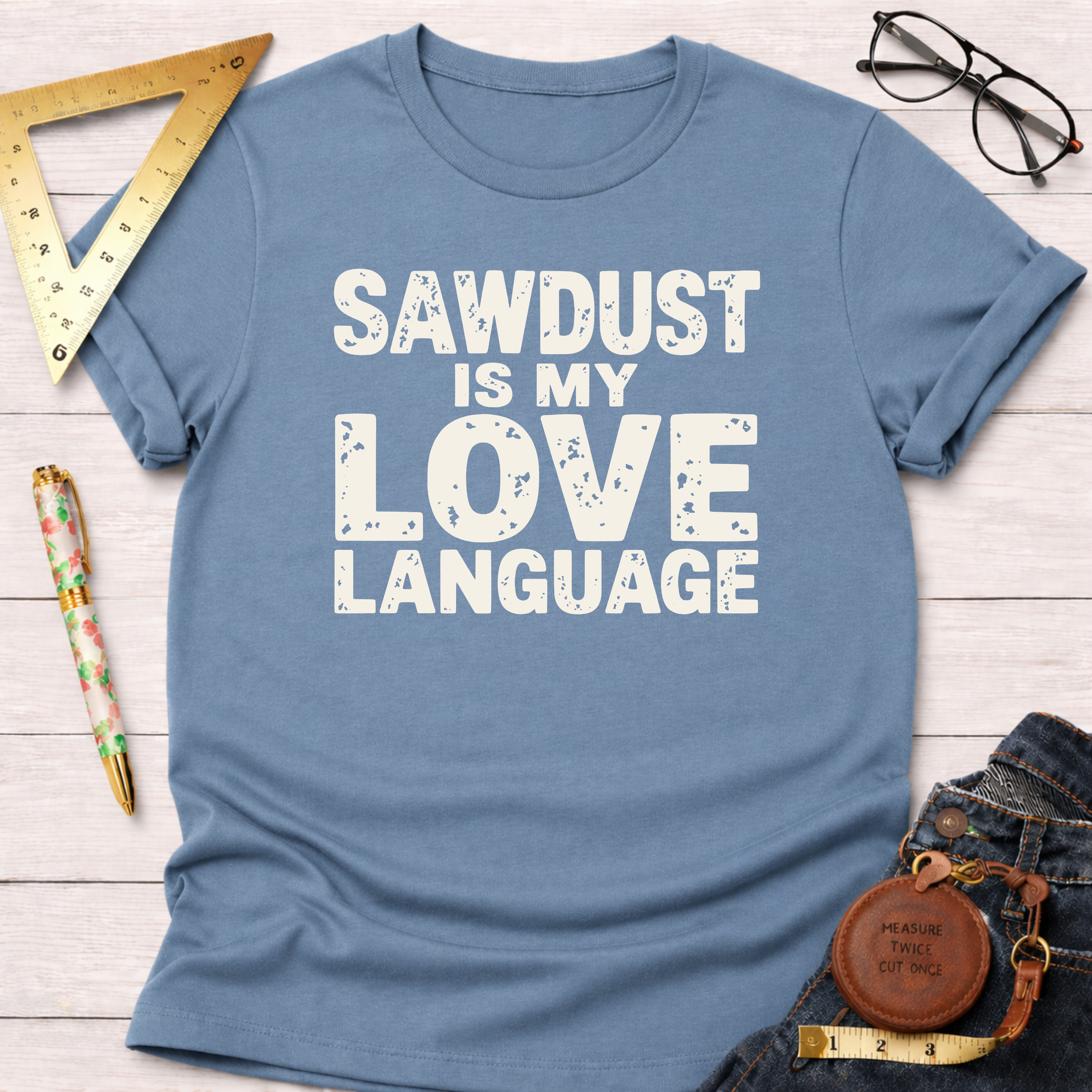 Sawdust Is My Love Language T-Shirt