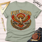Free Board funny woodworking t-shirt – Sawdust & Ponytails (view 9)