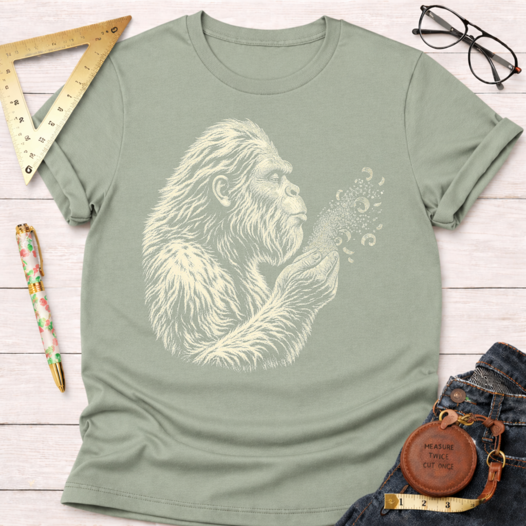 Sawdust Gorilla funny woodworking t-shirt – Sawdust & Ponytails (view 9)