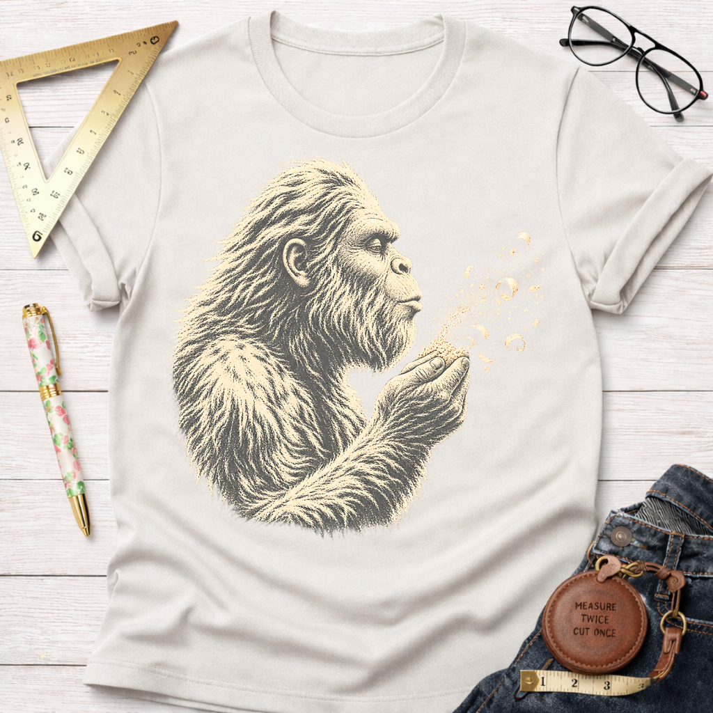 Sawdust Gorilla funny woodworking t-shirt – Sawdust & Ponytails (view 5)