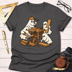 Ghostly Carpenters funny woodworking t-shirt – Sawdust & Ponytails