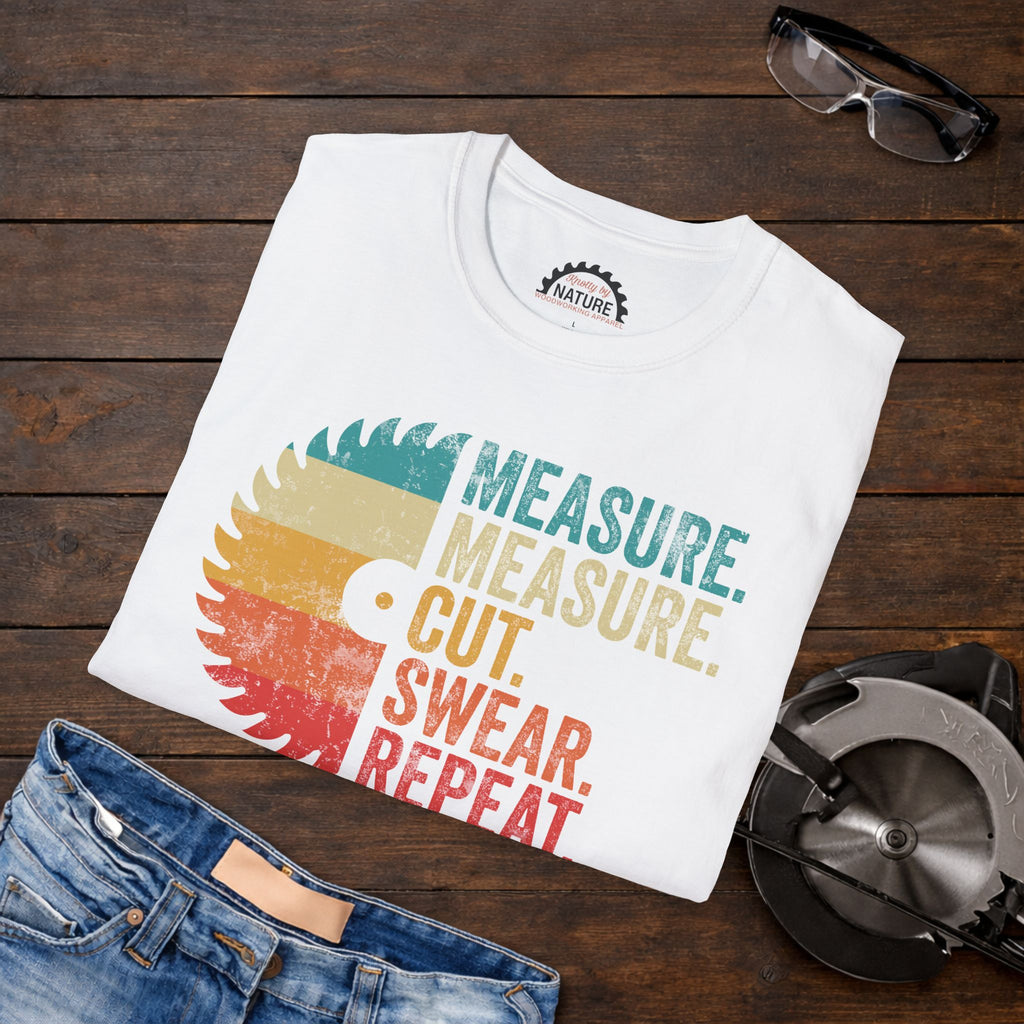 Measure. Cut. Swear. T-Shirt