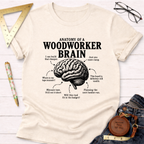 Anatomy Of A Woodworker Brain T-Shirt