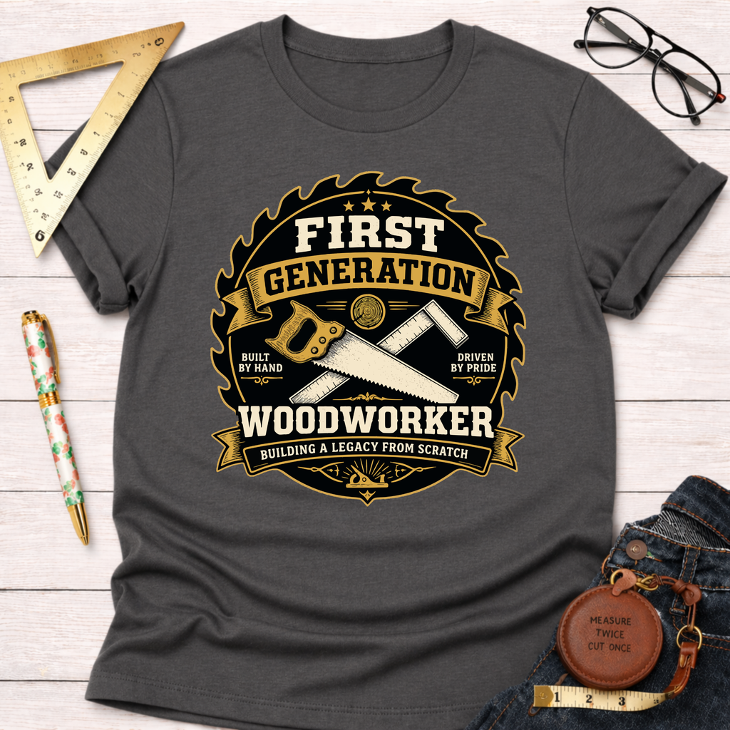 First Generation Woodworker T-Shirt