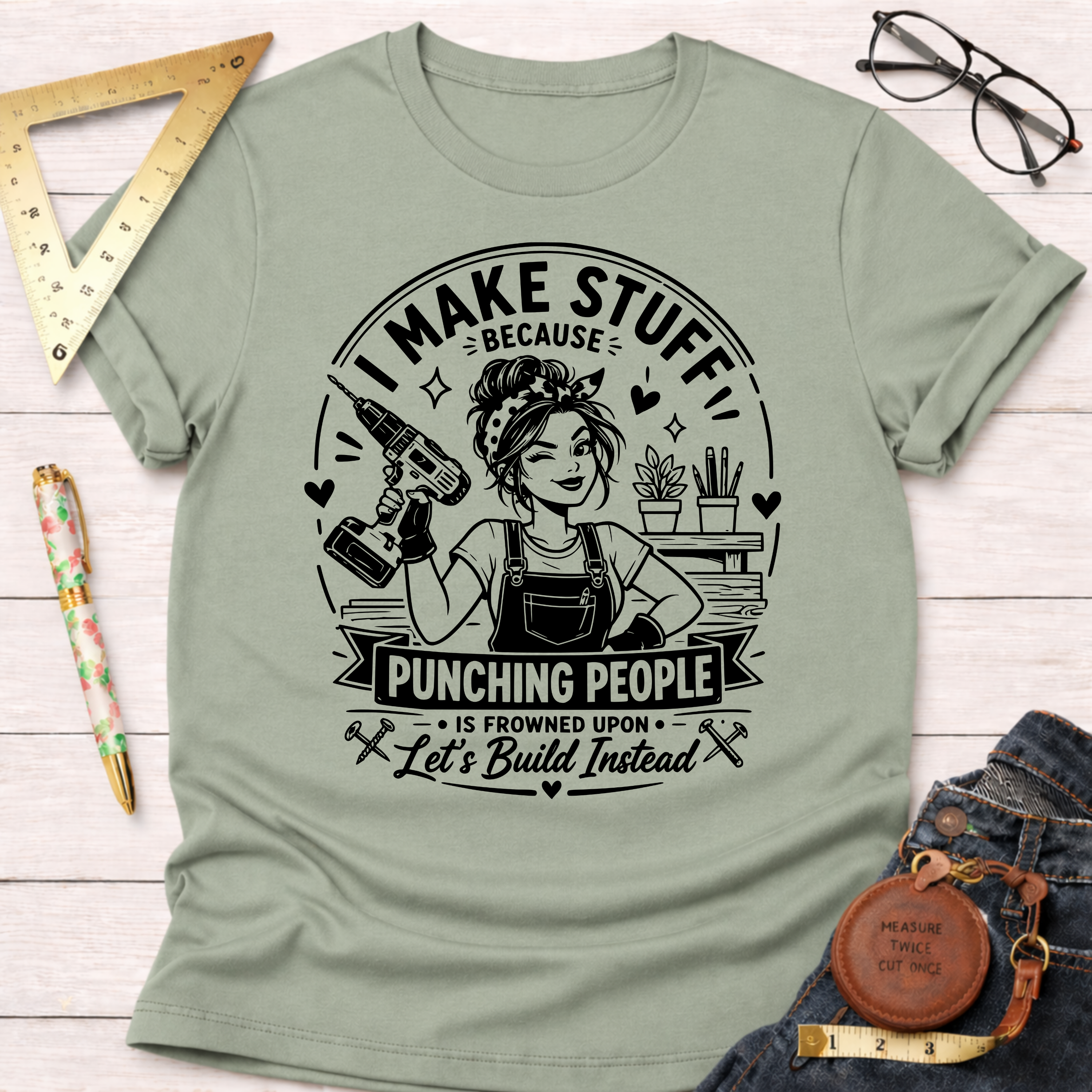 Let's Build Instead T-Shirt