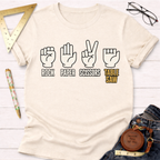 Rock Paper Scissors Table Saw T-Shirt