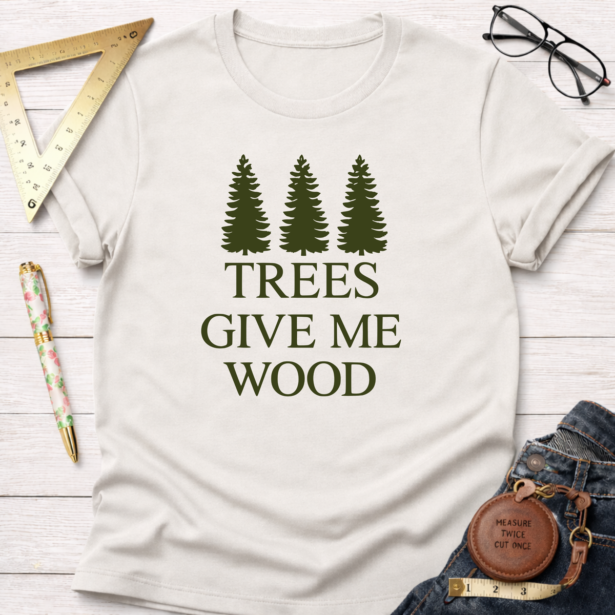 Trees & Timber Woodworking Tee